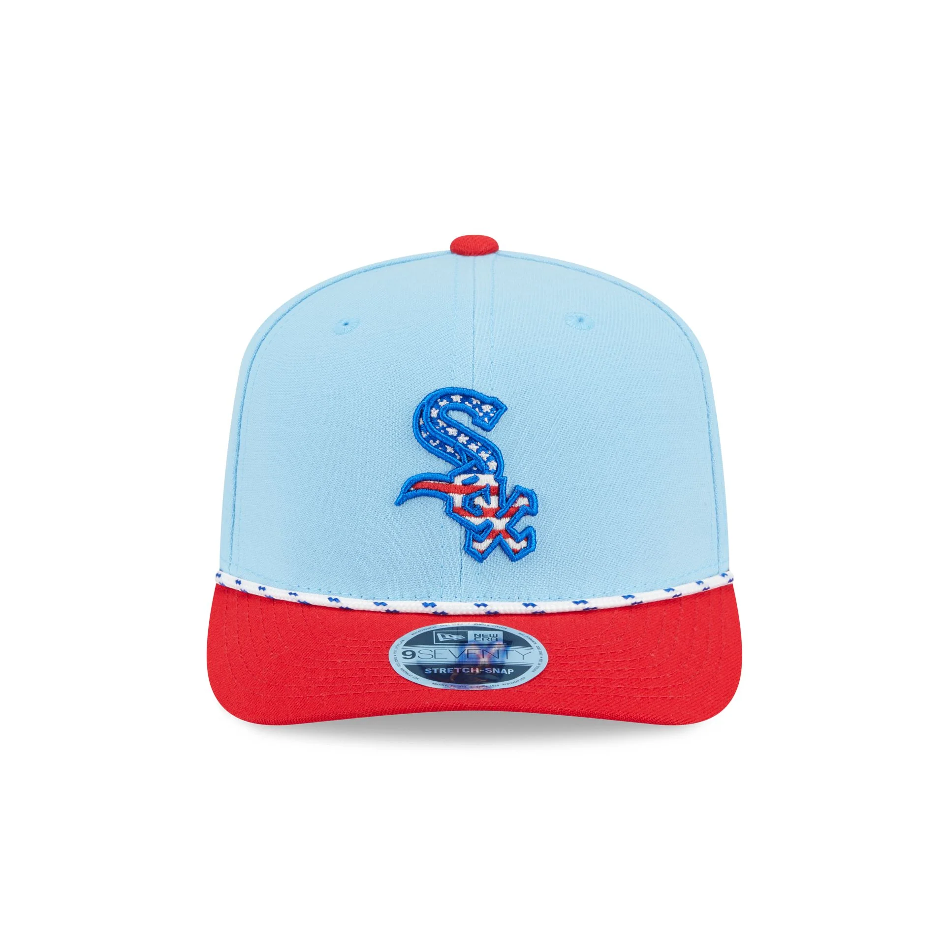 Chicago White Sox Independence Day 2025 9SEVENTY Stretch-Snap Hat