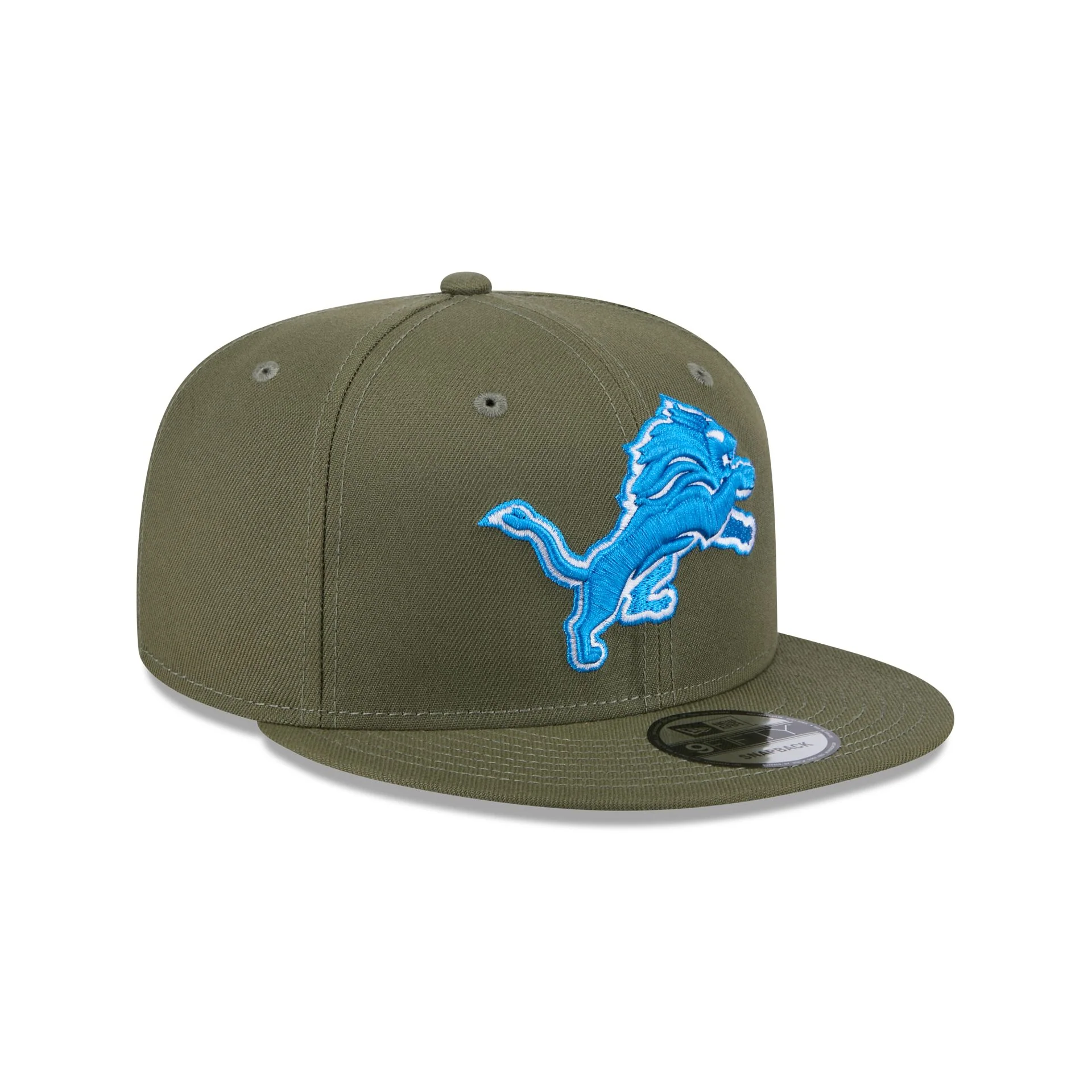 Detroit Lions Olive 9FIFTY Snapback Hat