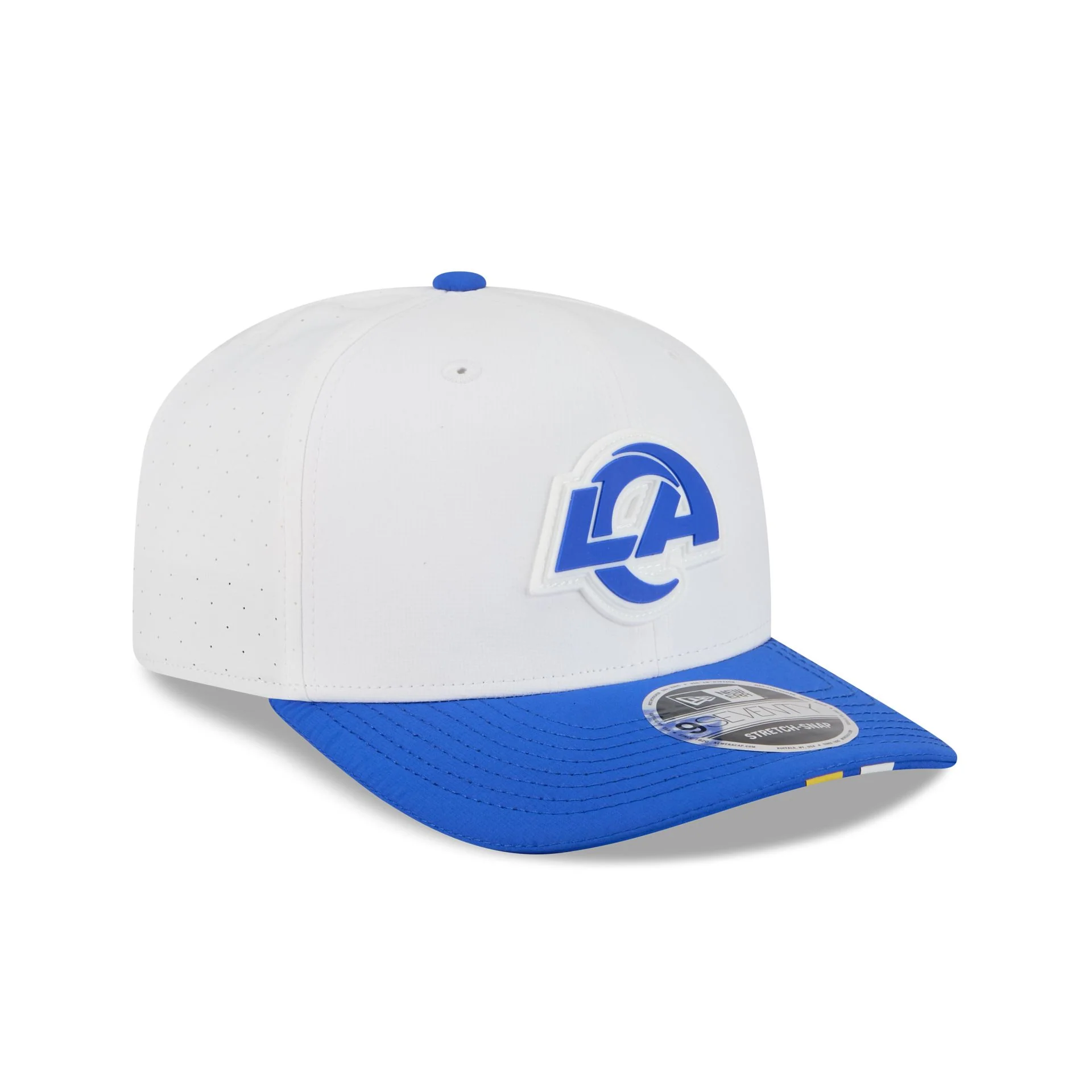 Los Angeles Rams 2025 Training 9SEVENTY Stretch-Snap Hat