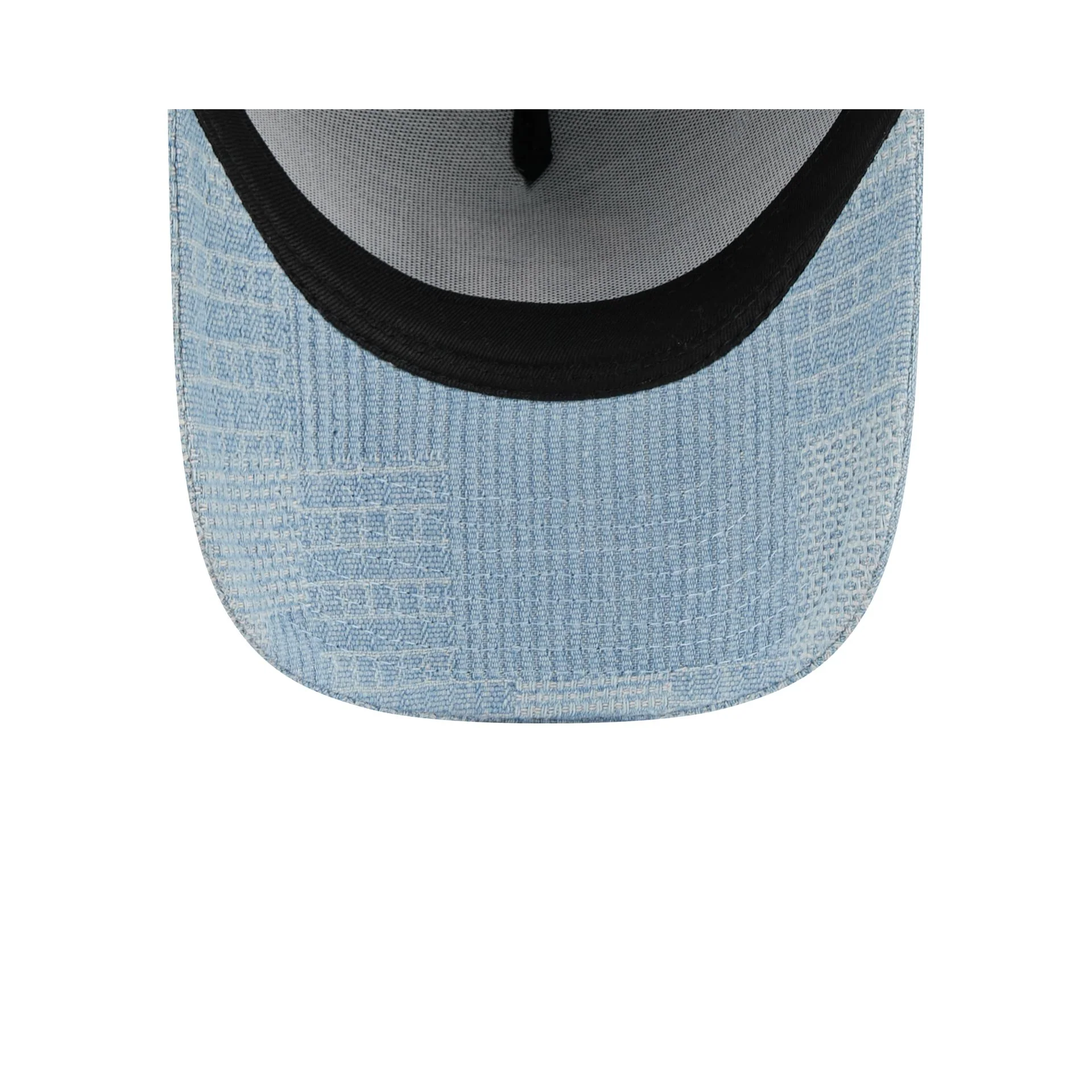 Los Angeles Rams Logo Essentials Denim 9FORTY A-Frame Snapback Hat