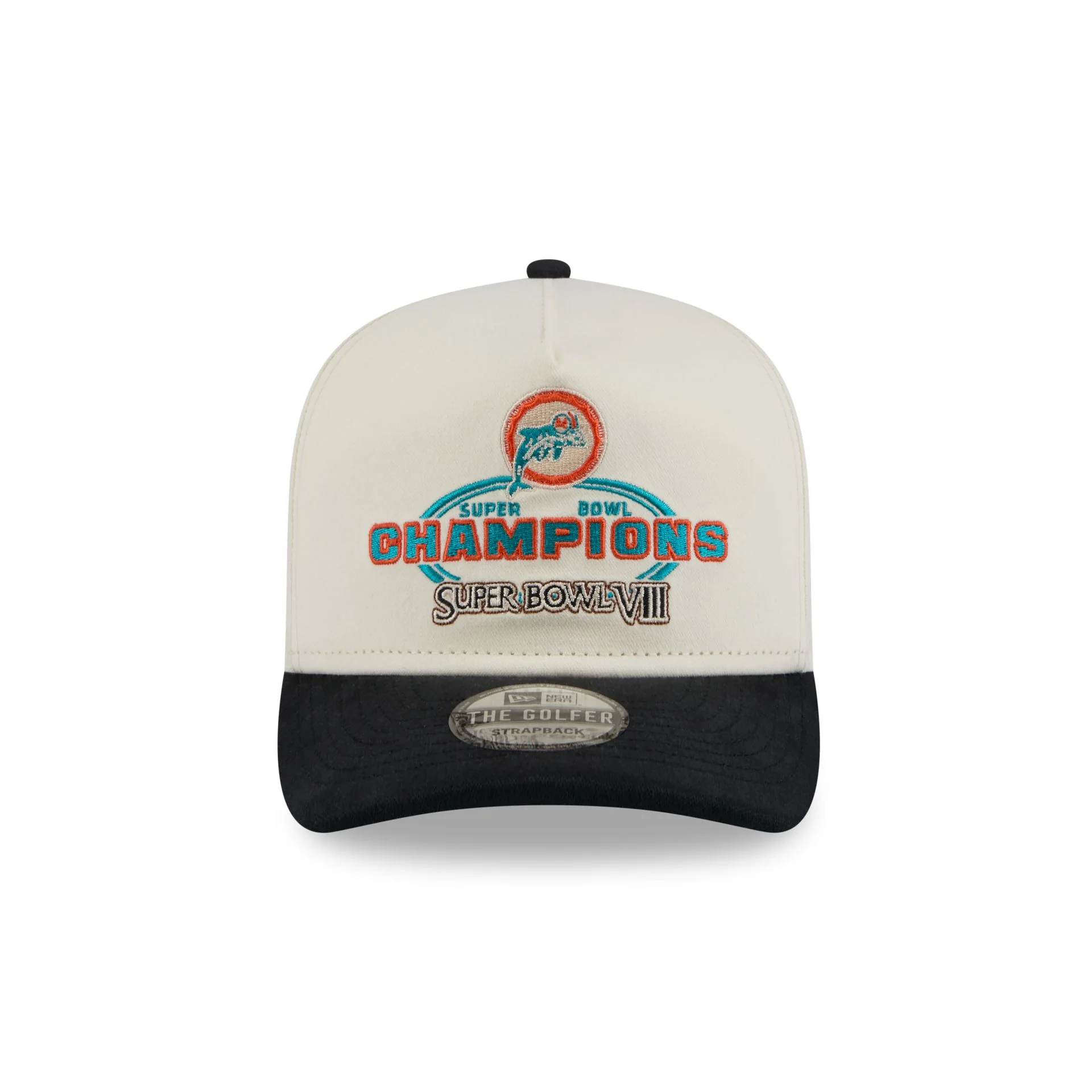 Miami Dolphins Chrome White Champions Golfer Hat