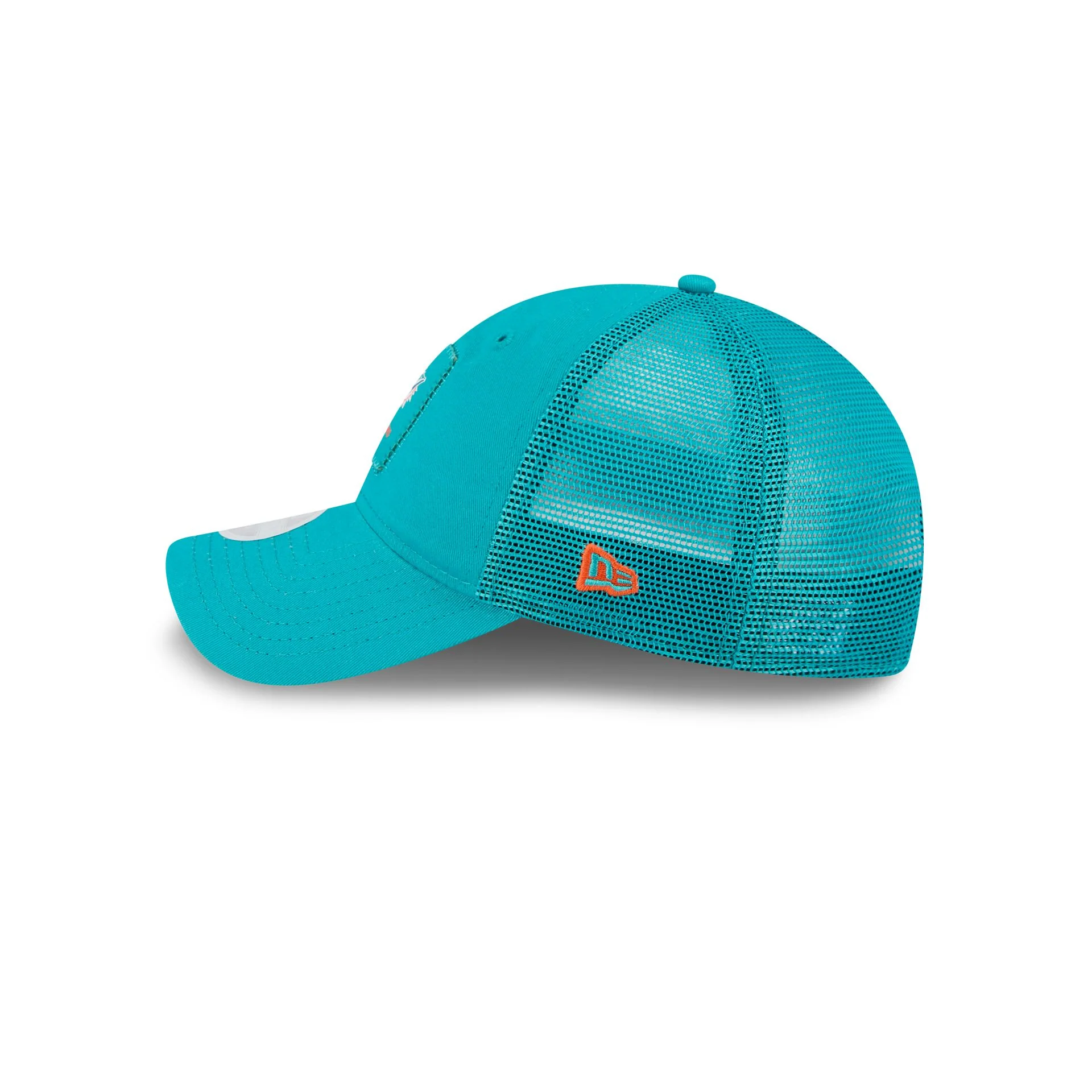 Miami Dolphins Women's Square Stitch 9TWENTY Trucker Hat