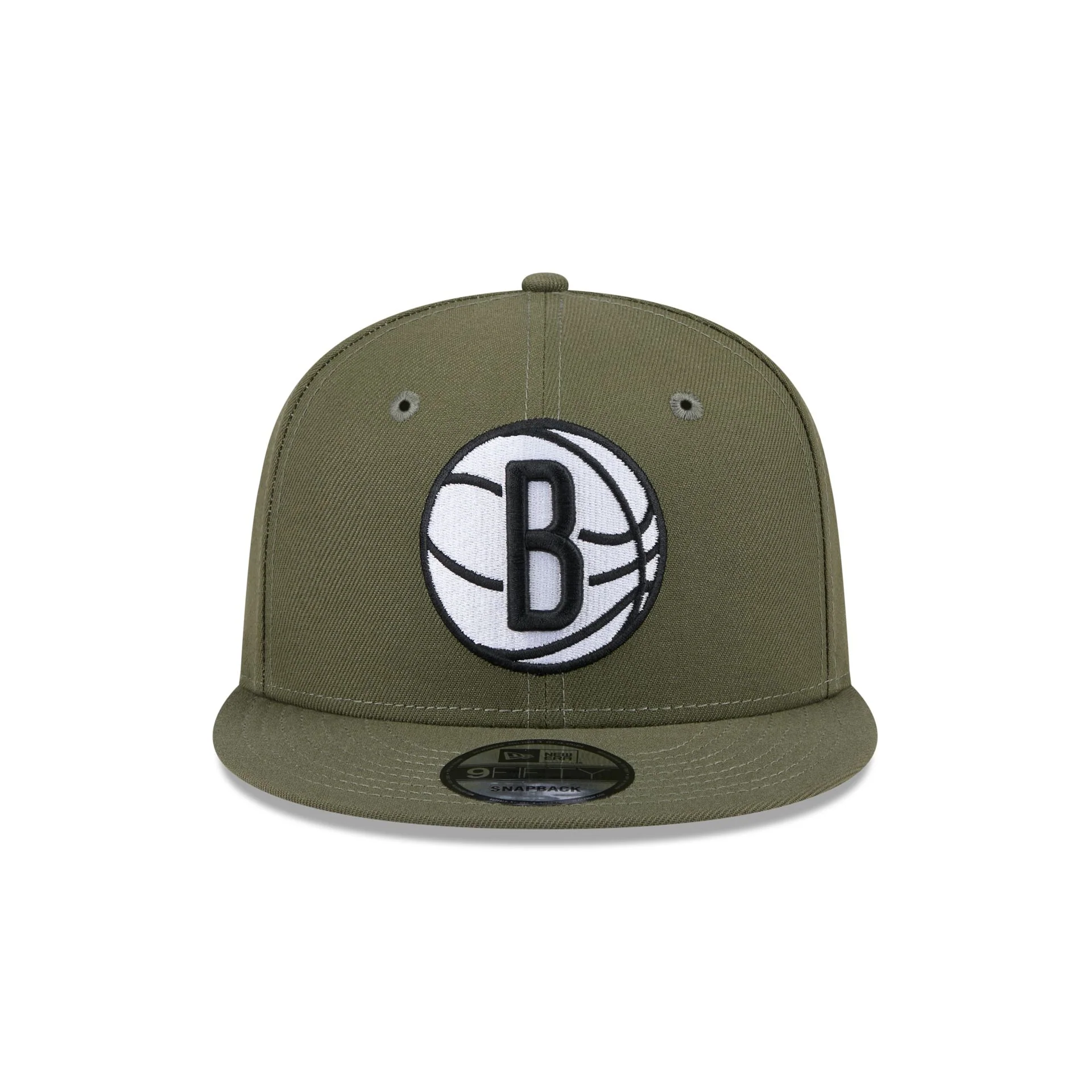 Brooklyn Nets Olive 9FIFTY Snapback Hat