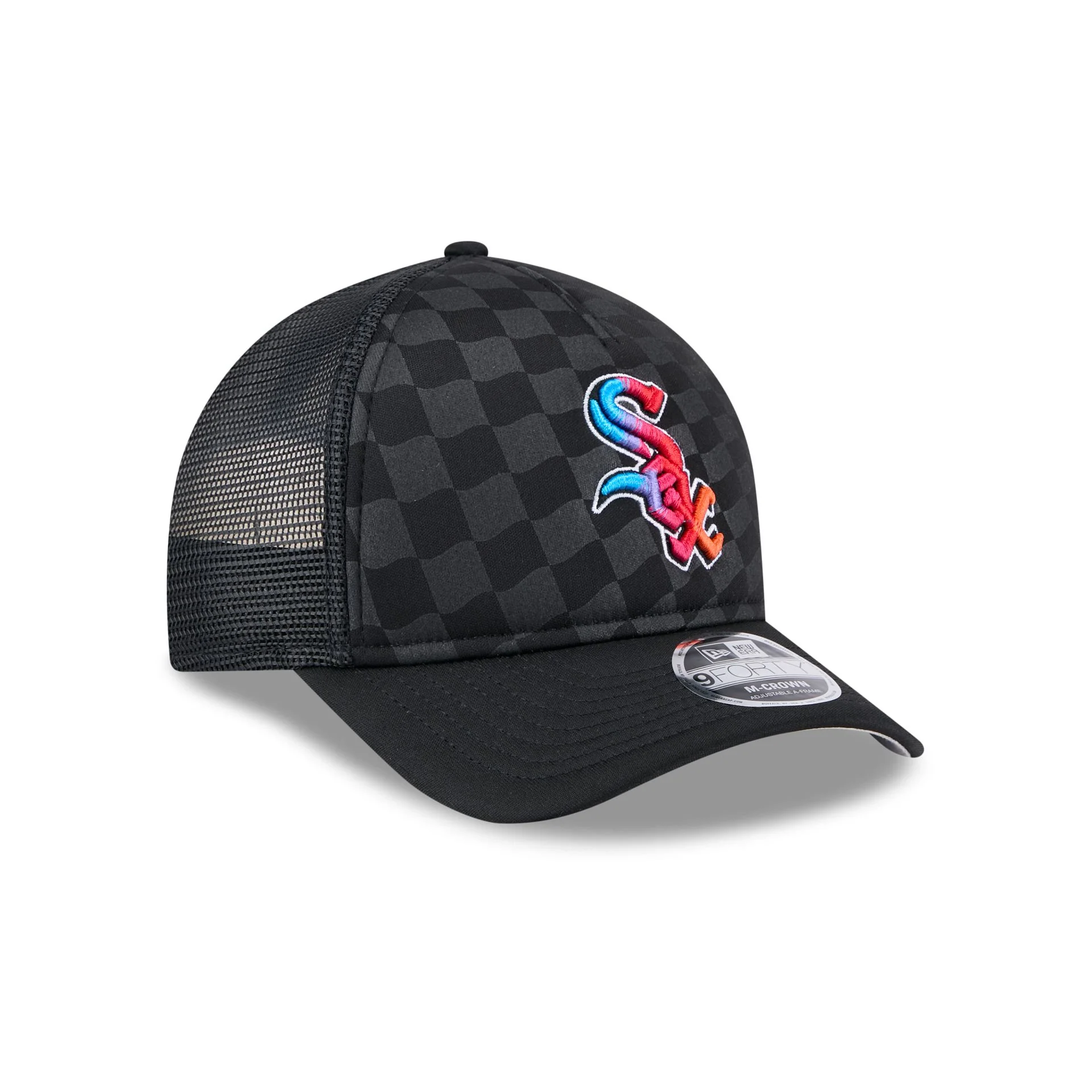 Chicago White Sox Gradient Raceway 9FORTY M-Crown A-Frame Trucker Hat