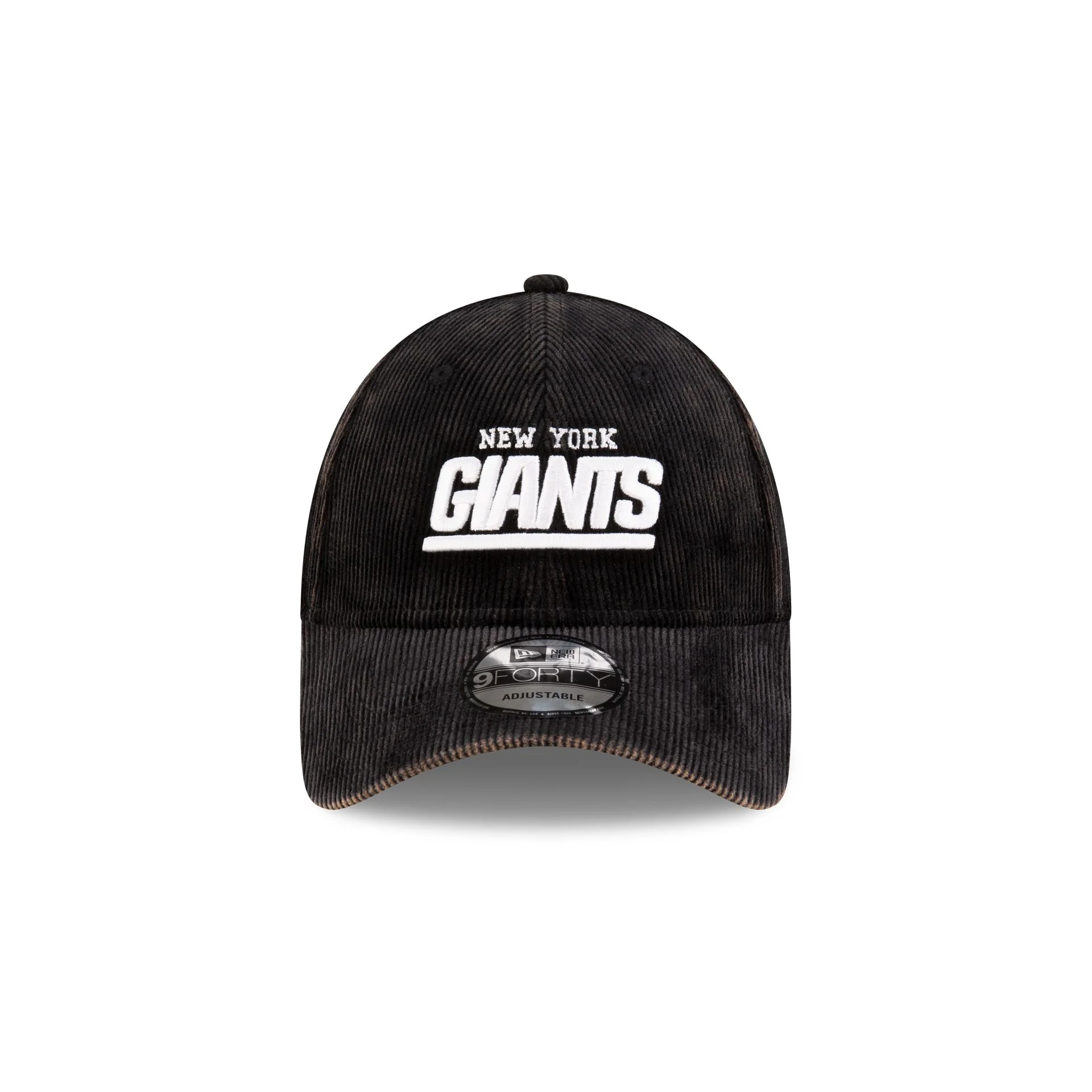 New York Giants Washed Cord 9FORTY Adjustable Hat