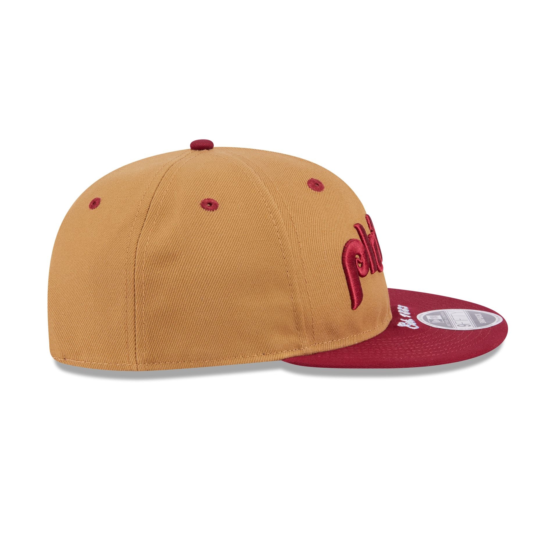 Philadelphia Phillies Wheat Retro Crown 9FIFTY Snapback Hat