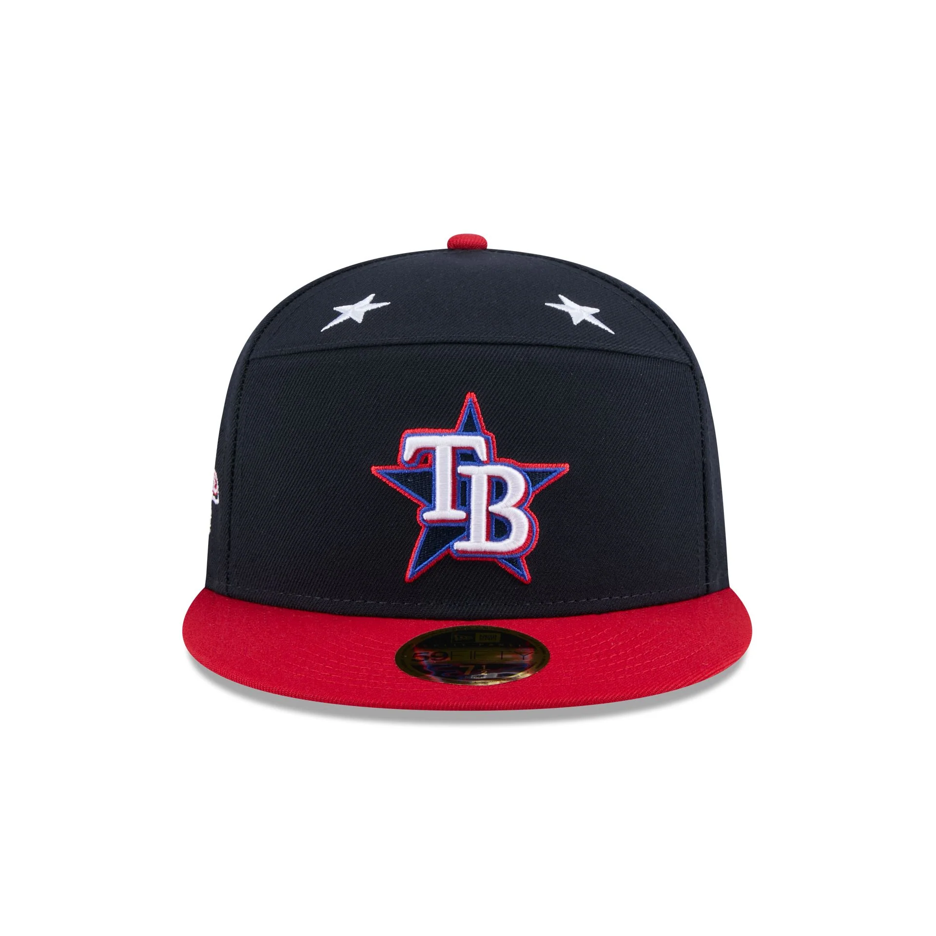 Tampa Bay Rays 2025 All-Star Game Workout Split Panel 59FIFTY Fitted Hat