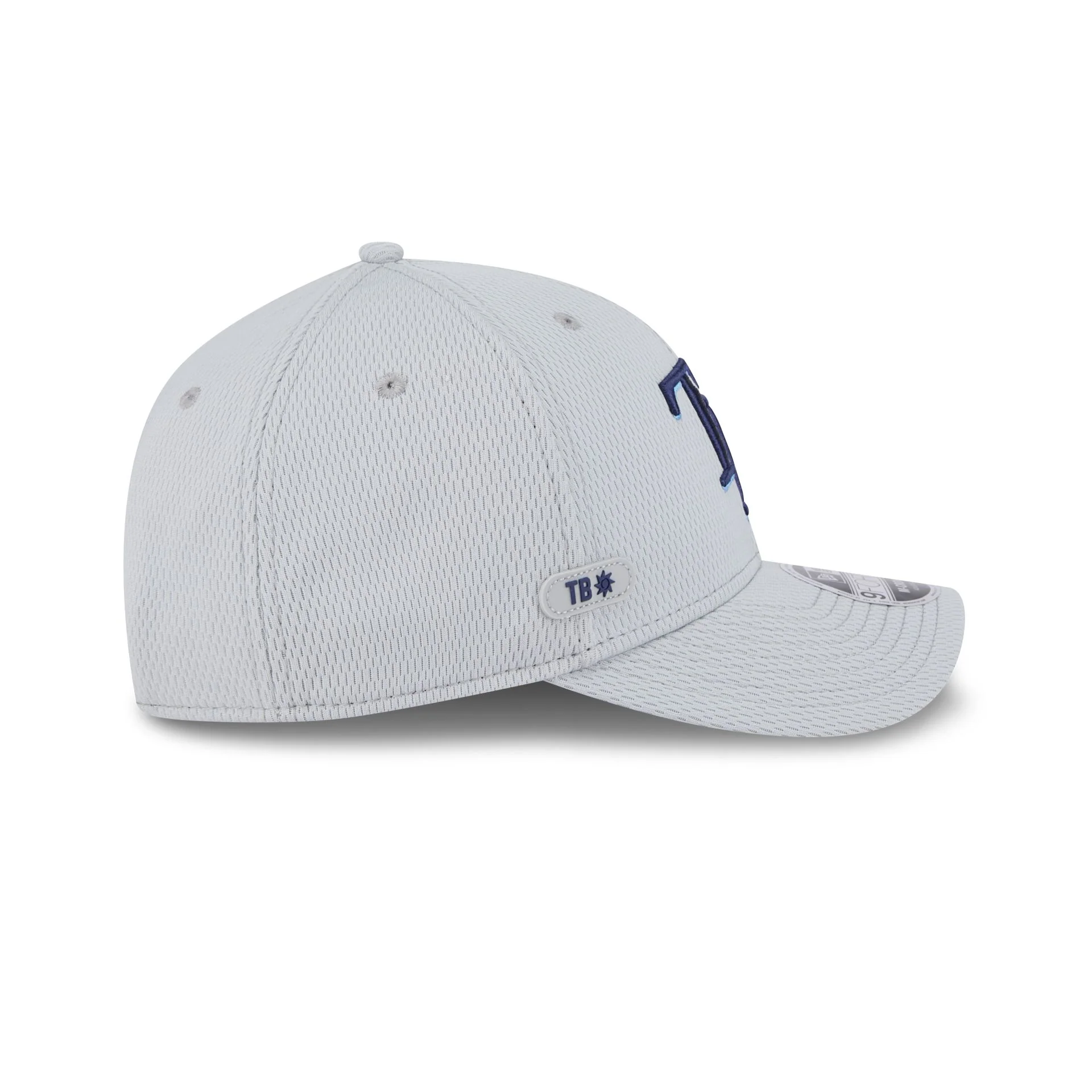 Tampa Bay Rays 2025 Clubhouse Gray 9FORTY M-Crown Snapback Hat