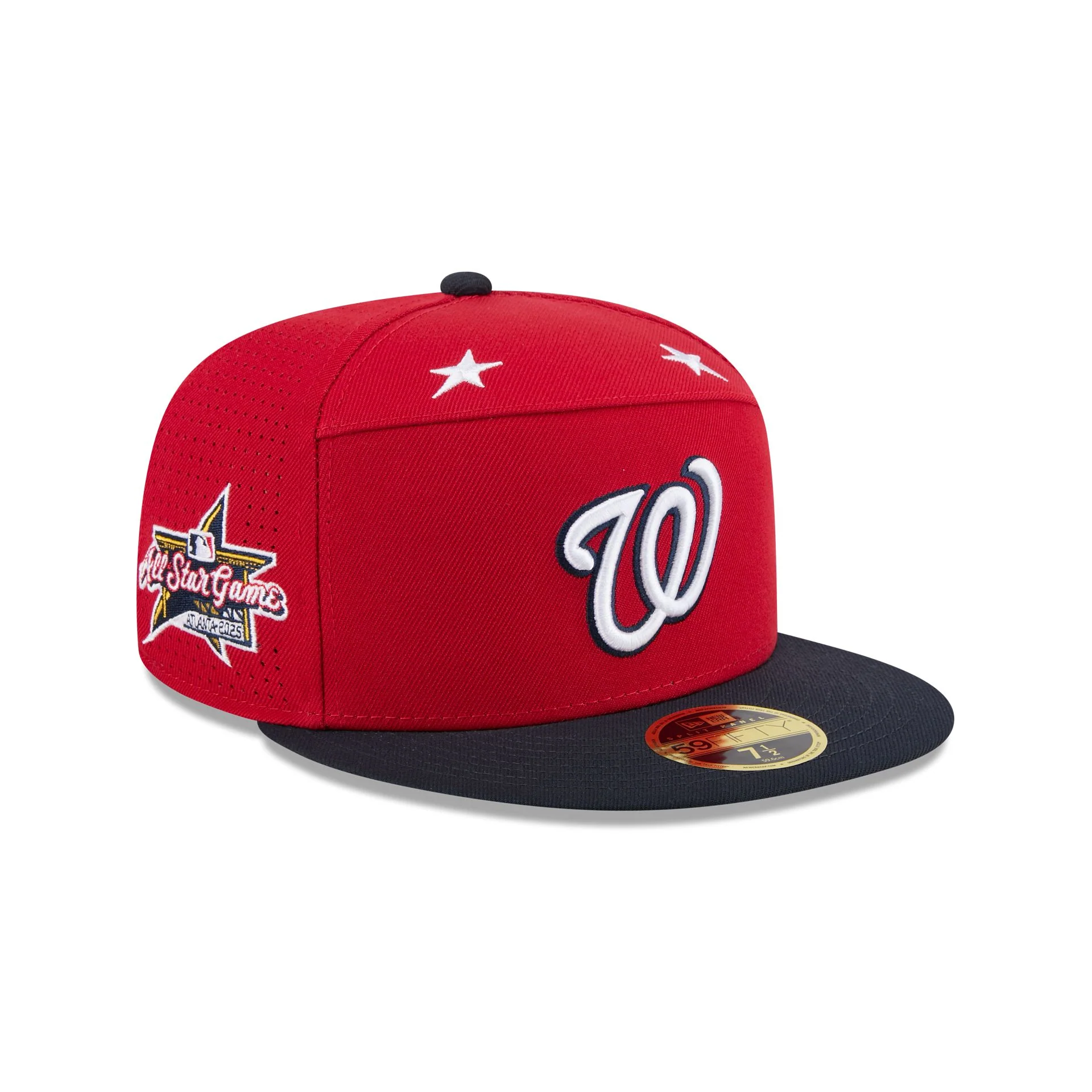 Washington Nationals 2025 All-Star Game Split Panel 59FIFTY Fitted Hat