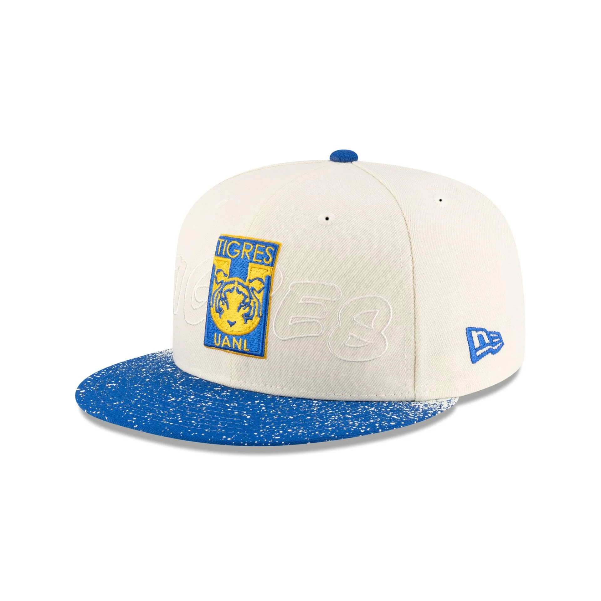 Club Tigres UANL Splattered Visor 59FIFTY Fitted Hat
