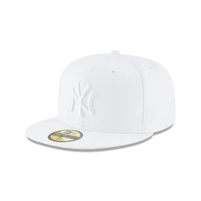 New York Yankees Whiteout Basic 59FIFTY Fitted Hat