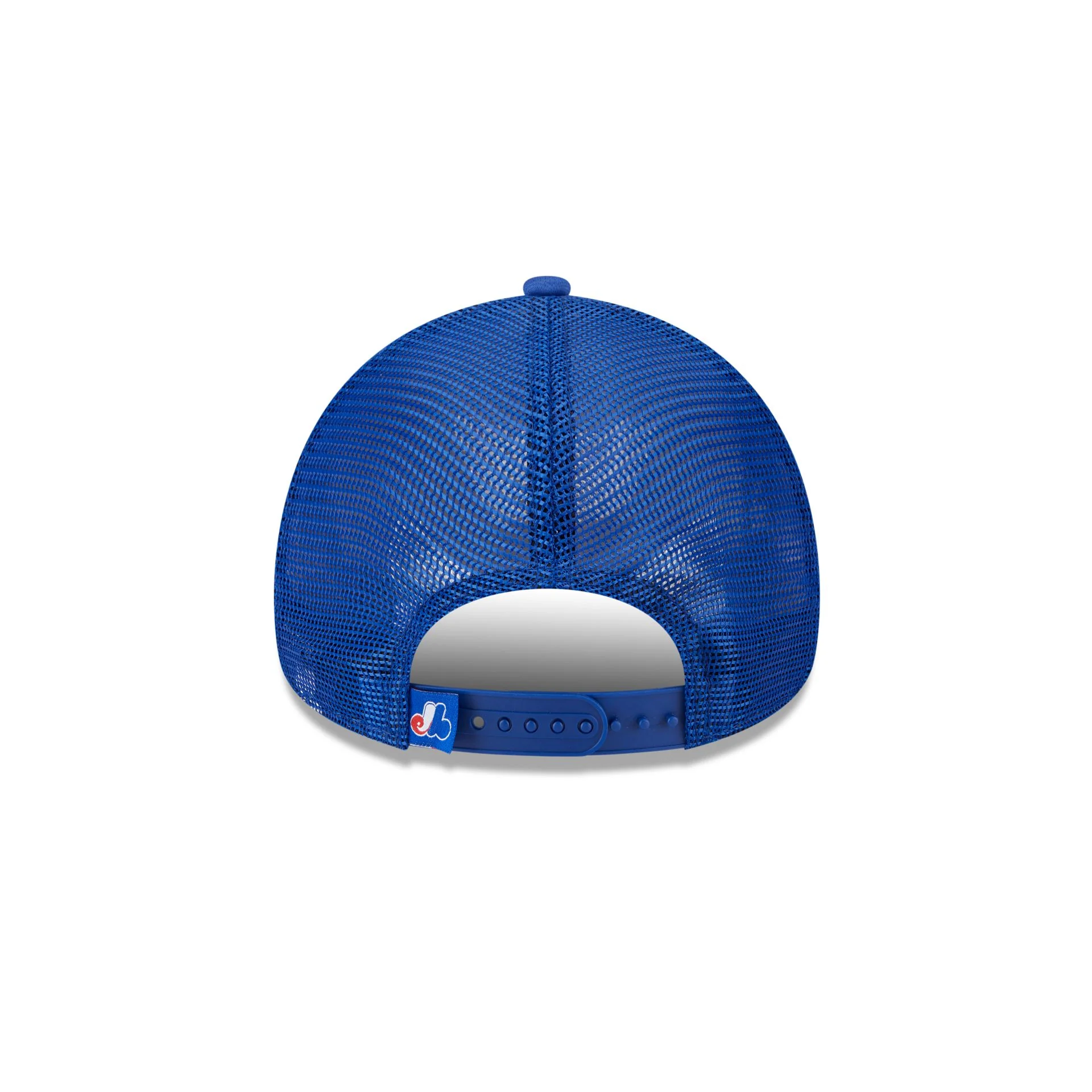 Montreal Expos Distressed 9FORTY A-Frame Trucker Hat