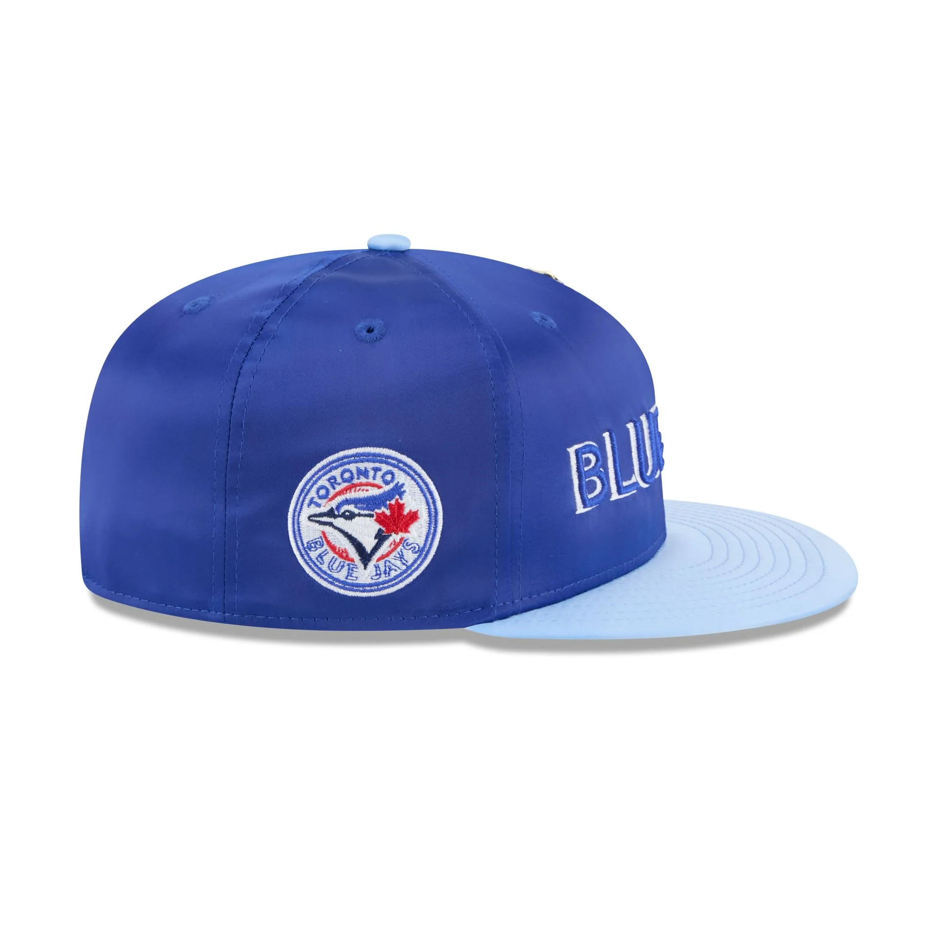 Toronto Blue Jays Spring Satin 59FIFTY Fitted Hat