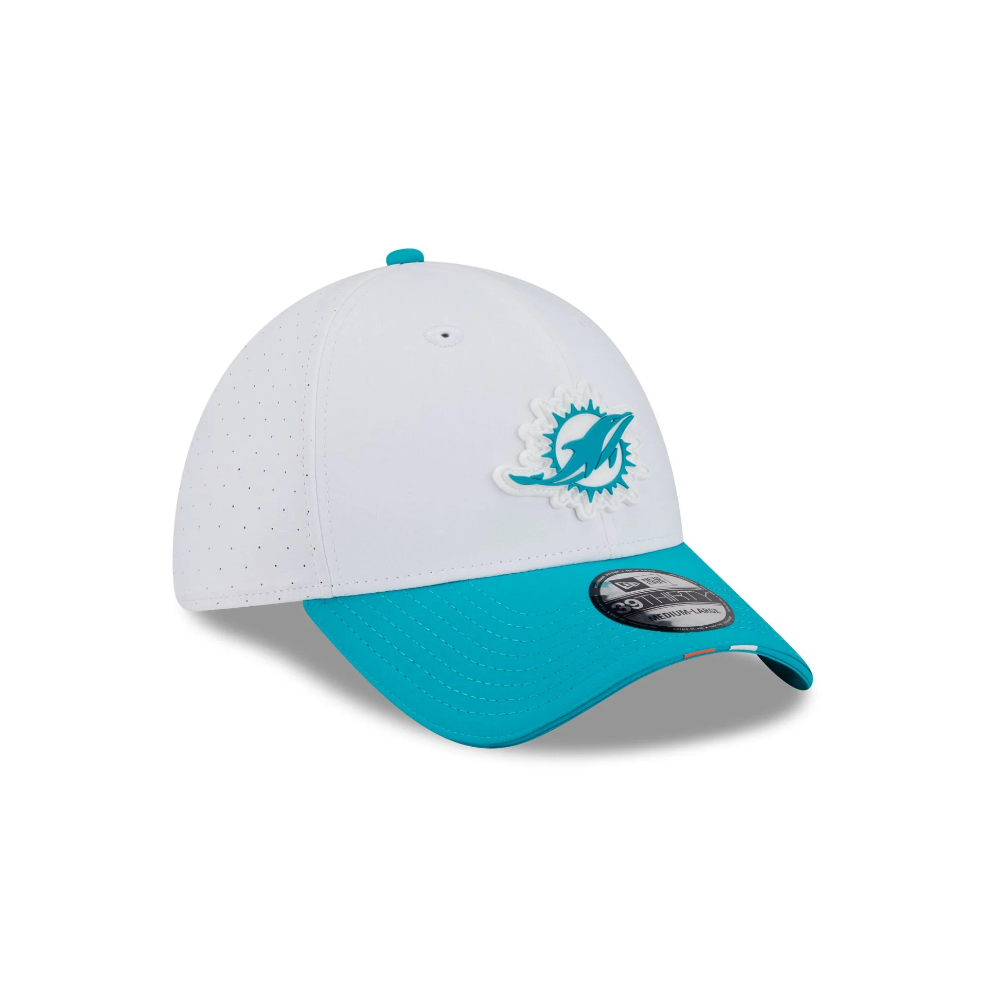 Miami Dolphins 2025 Training 39THIRTY Stretch Fit Hat