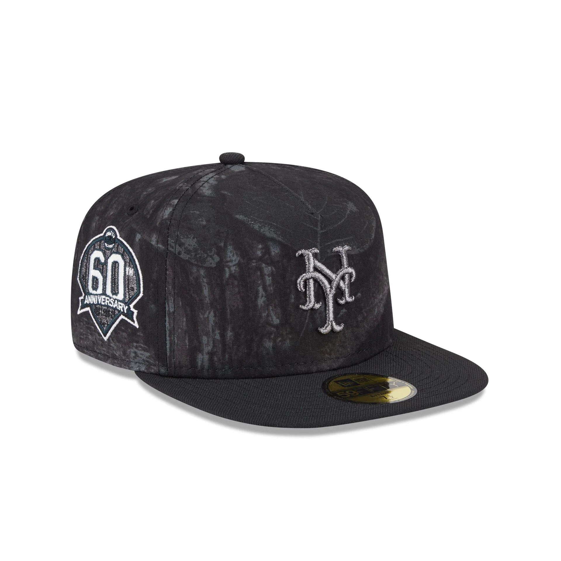 Just Caps Ripstop Camo New York Mets 59FIFTY A-Frame Fitted Hat