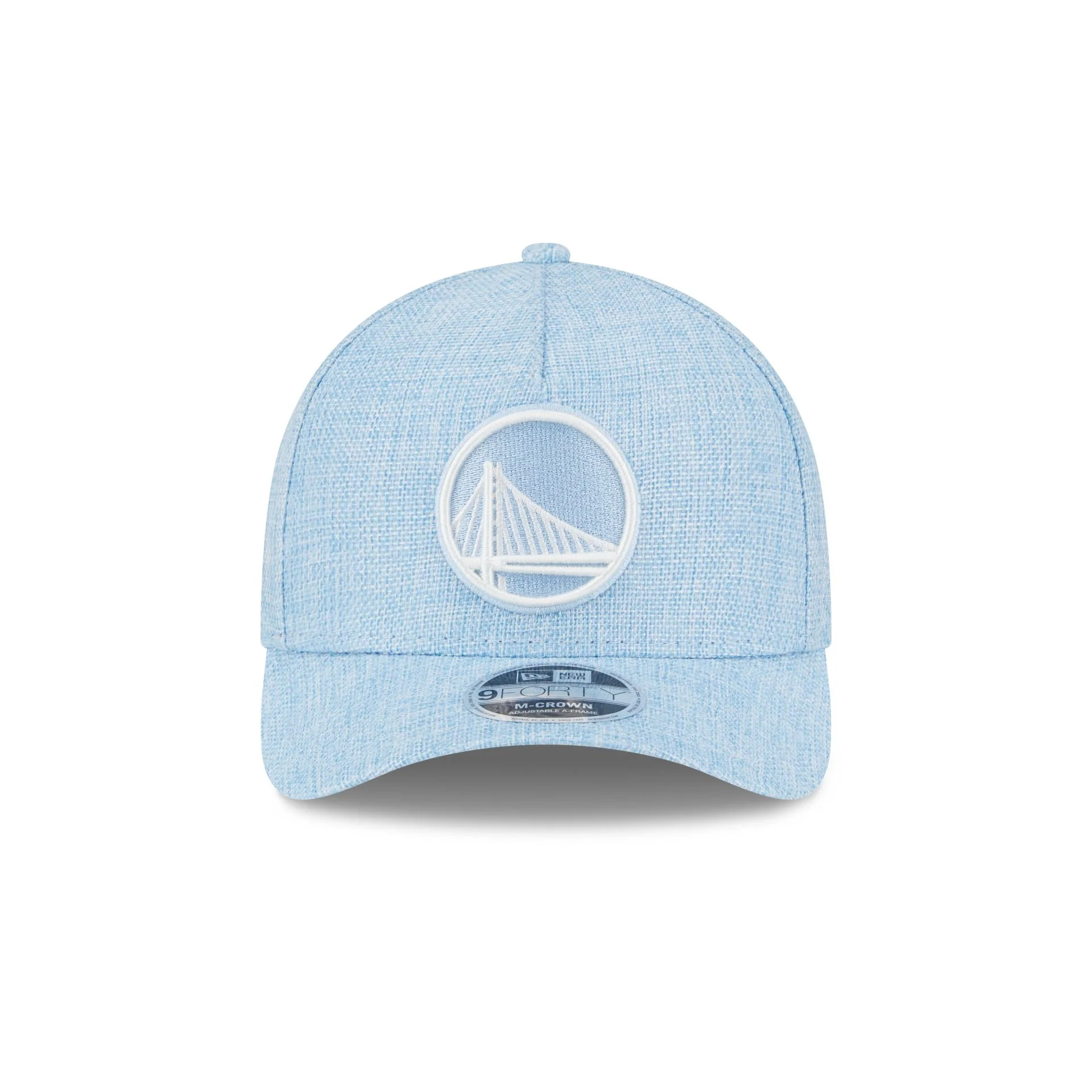 Golden State Warriors Cotton Weaver Blue 9FORTY M-Crown A-Frame Snapback Hat