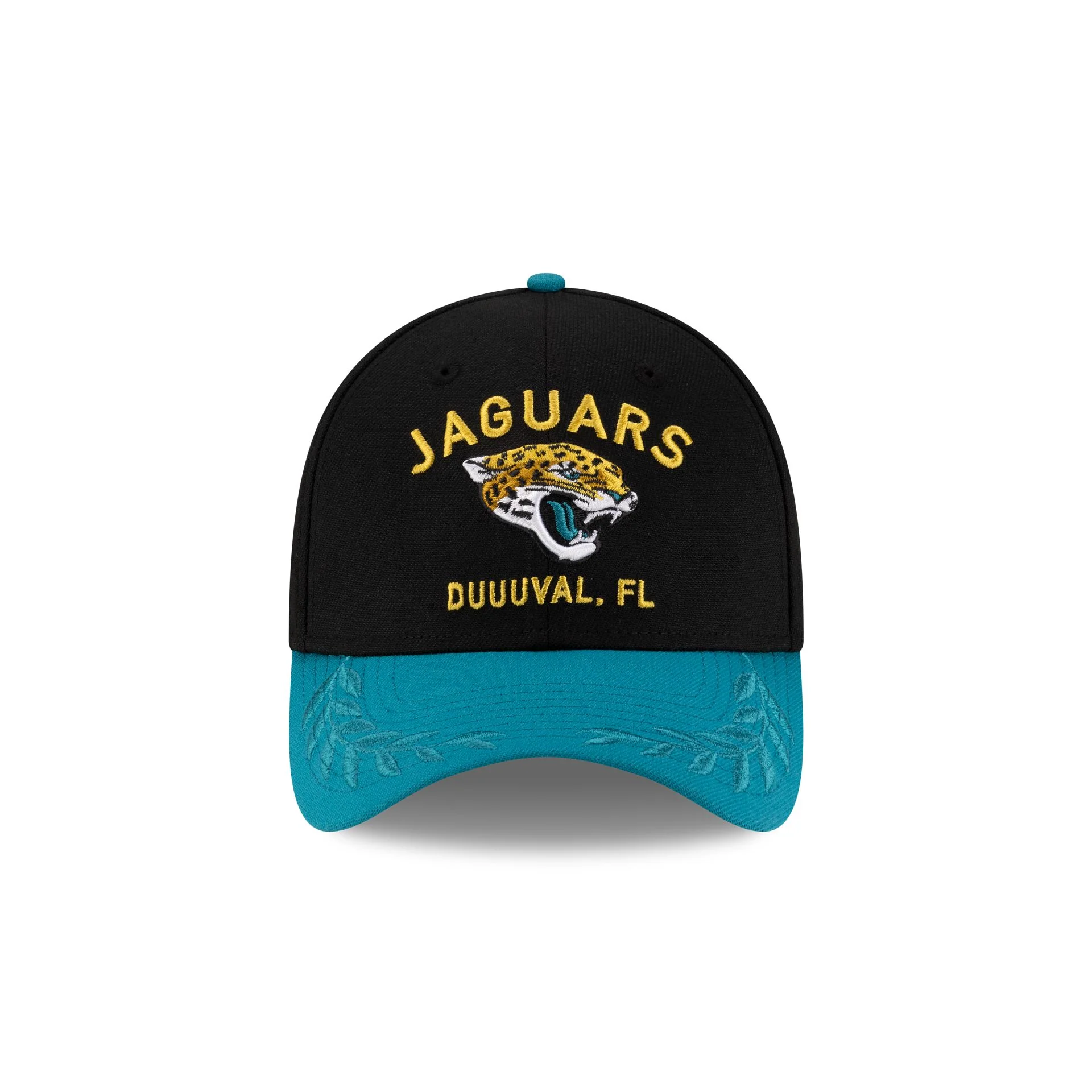 Jacksonville Jaguars 2025 Draft 39THIRTY Stretch Fit Hat