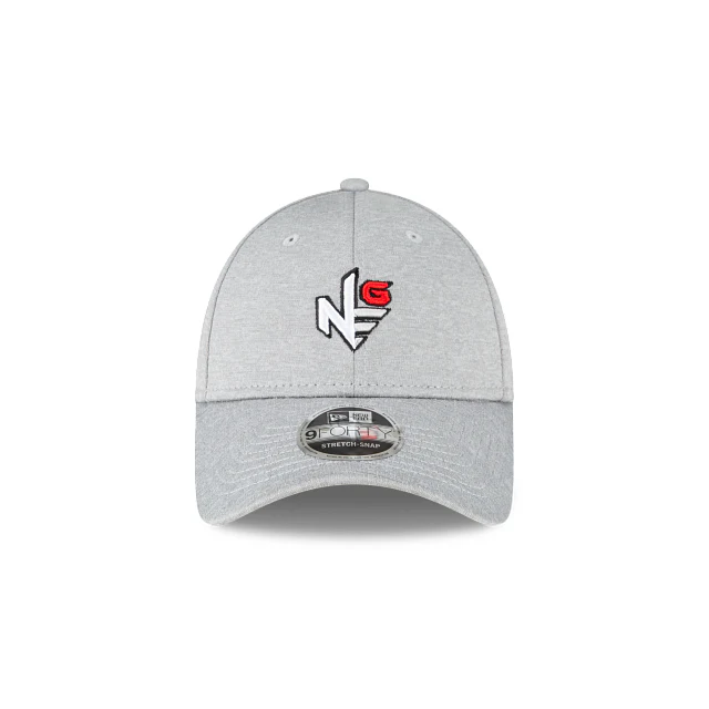 New Era Golf Gray 9FORTY Stretch-Snap Hat