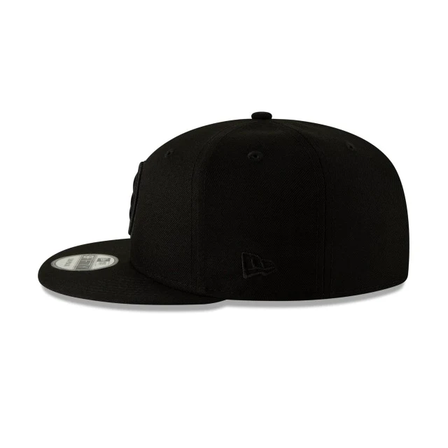 Pittsburgh Steelers Black On Black 9FIFTY Snapback Hat