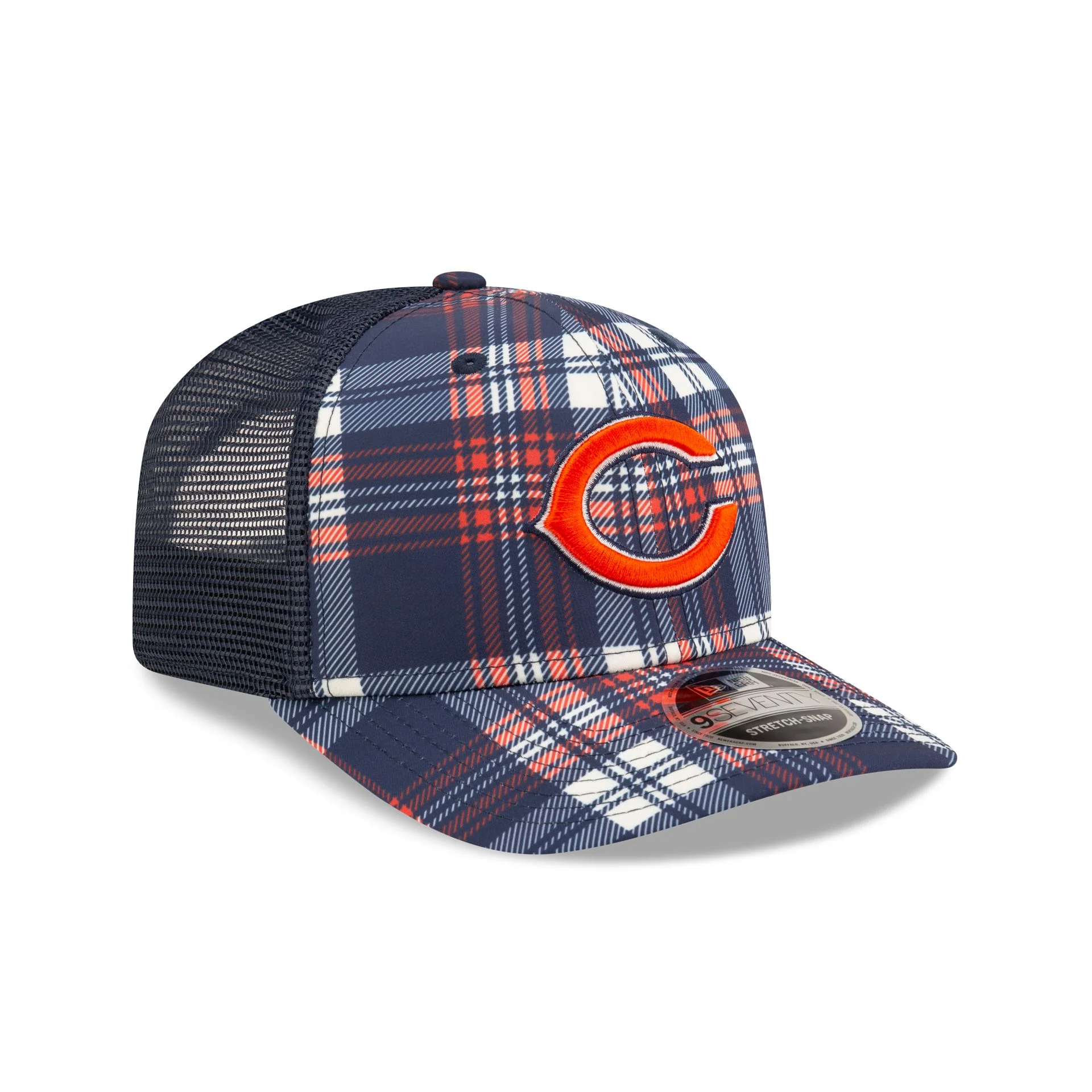 Chicago Bears 2024 Sideline Statement 9SEVENTY Stretch-Snap Hat