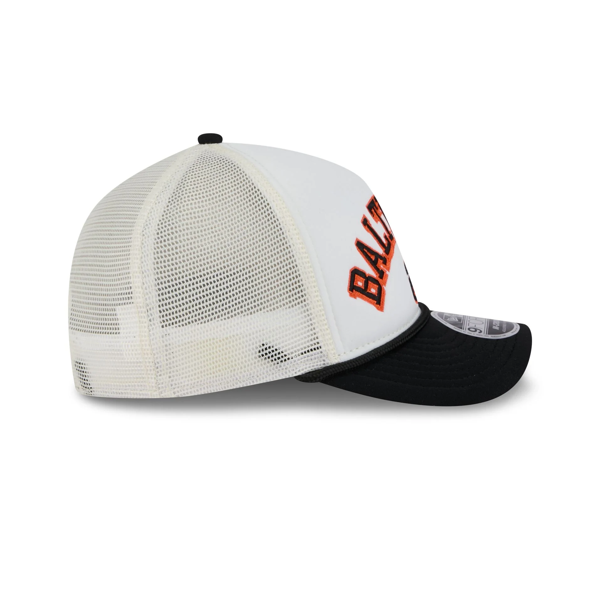 Baltimore Orioles Chrome Arch 9FORTY M-Crown A-Frame Trucker Hat