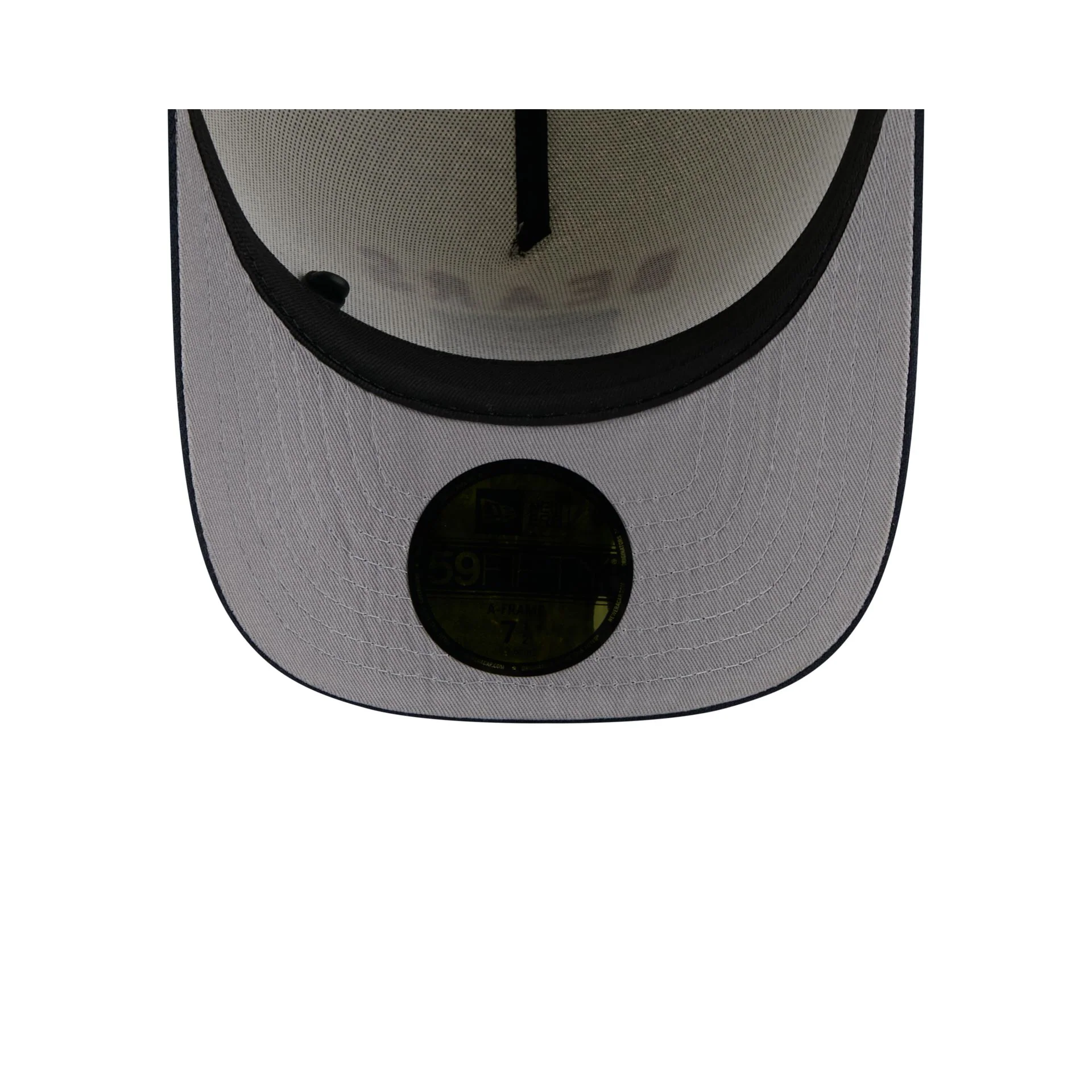 Chicago Bears 2025 Draft Chrome White 59FIFTY A-Frame Fitted Hat