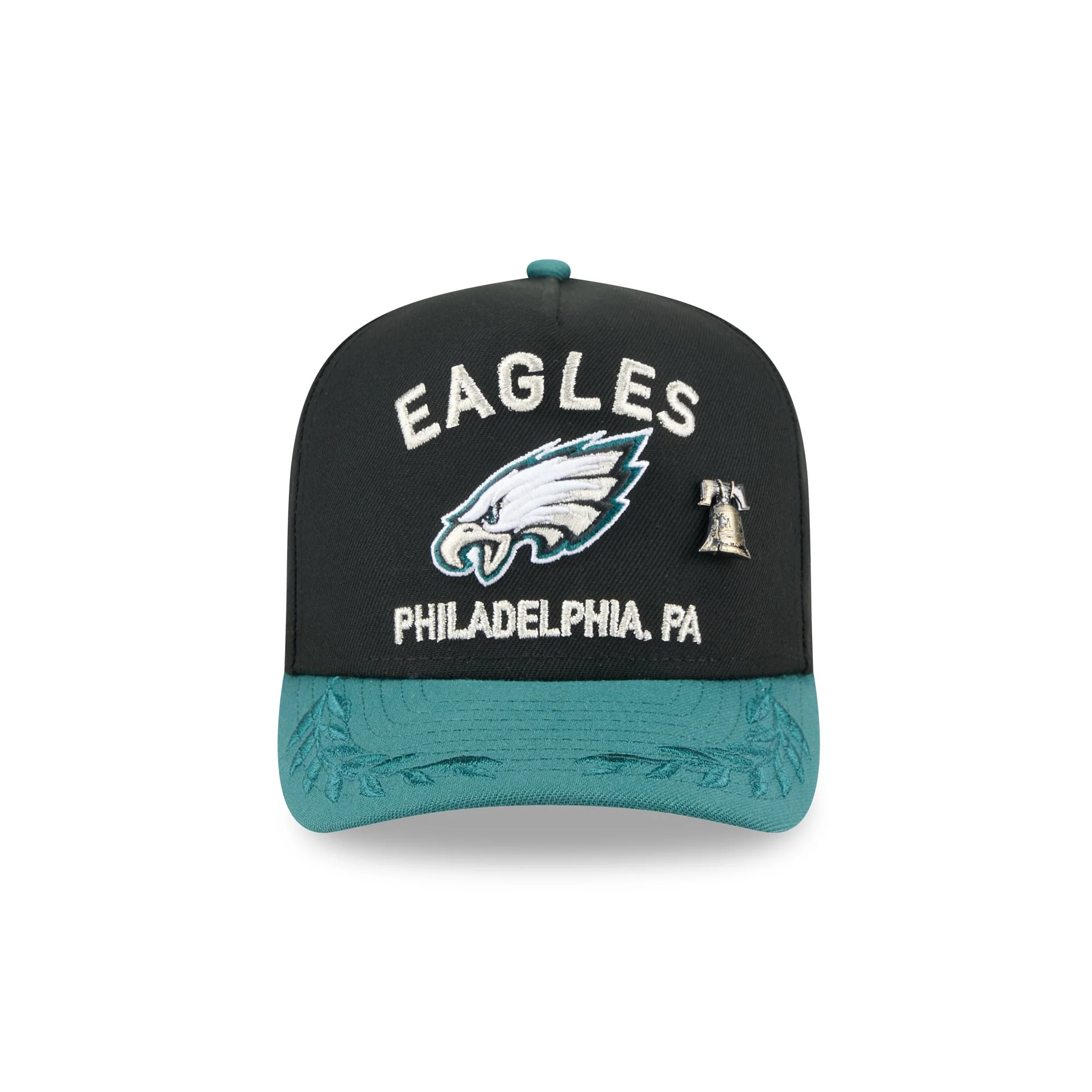 Philadelphia Eagles 2025 Draft Black 59FIFTY A-Frame Fitted Hat