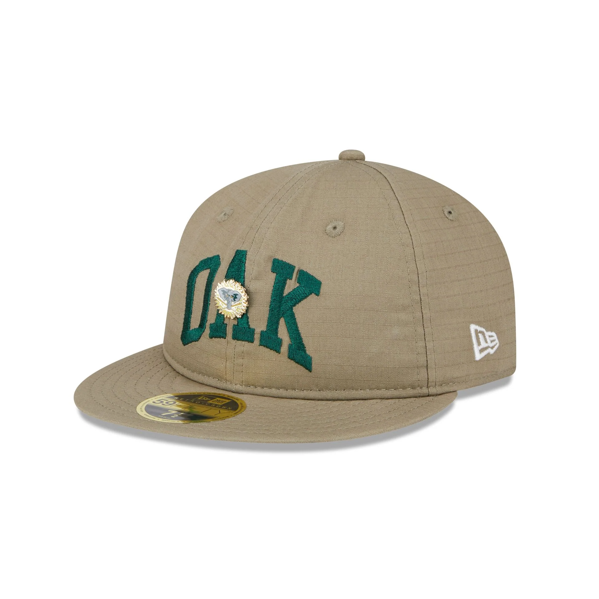 Athletics Logo Pin Retro Crown 59FIFTY Fitted Hat