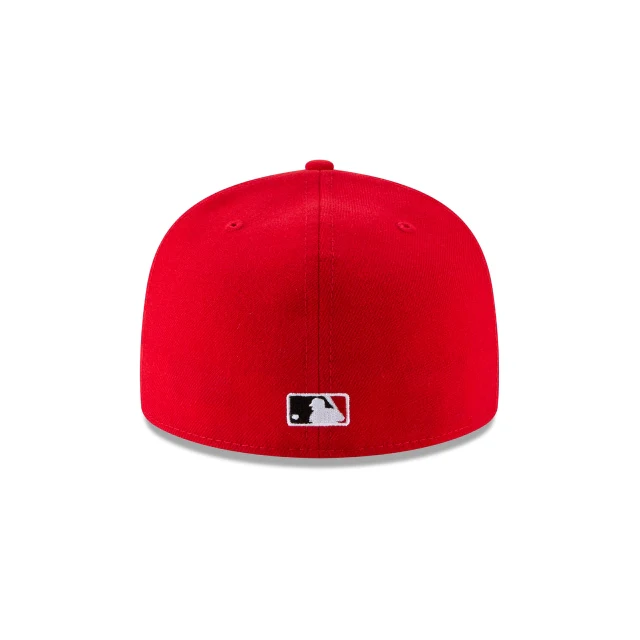 Cincinnati Reds Wool World Series Side Patch 59FIFTY Fitted Hat