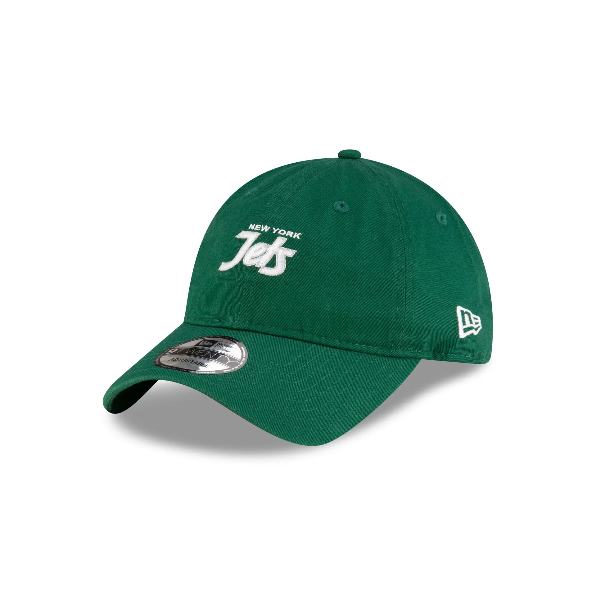 New York Jets Washed Script 9TWENTY Adjustable Hat