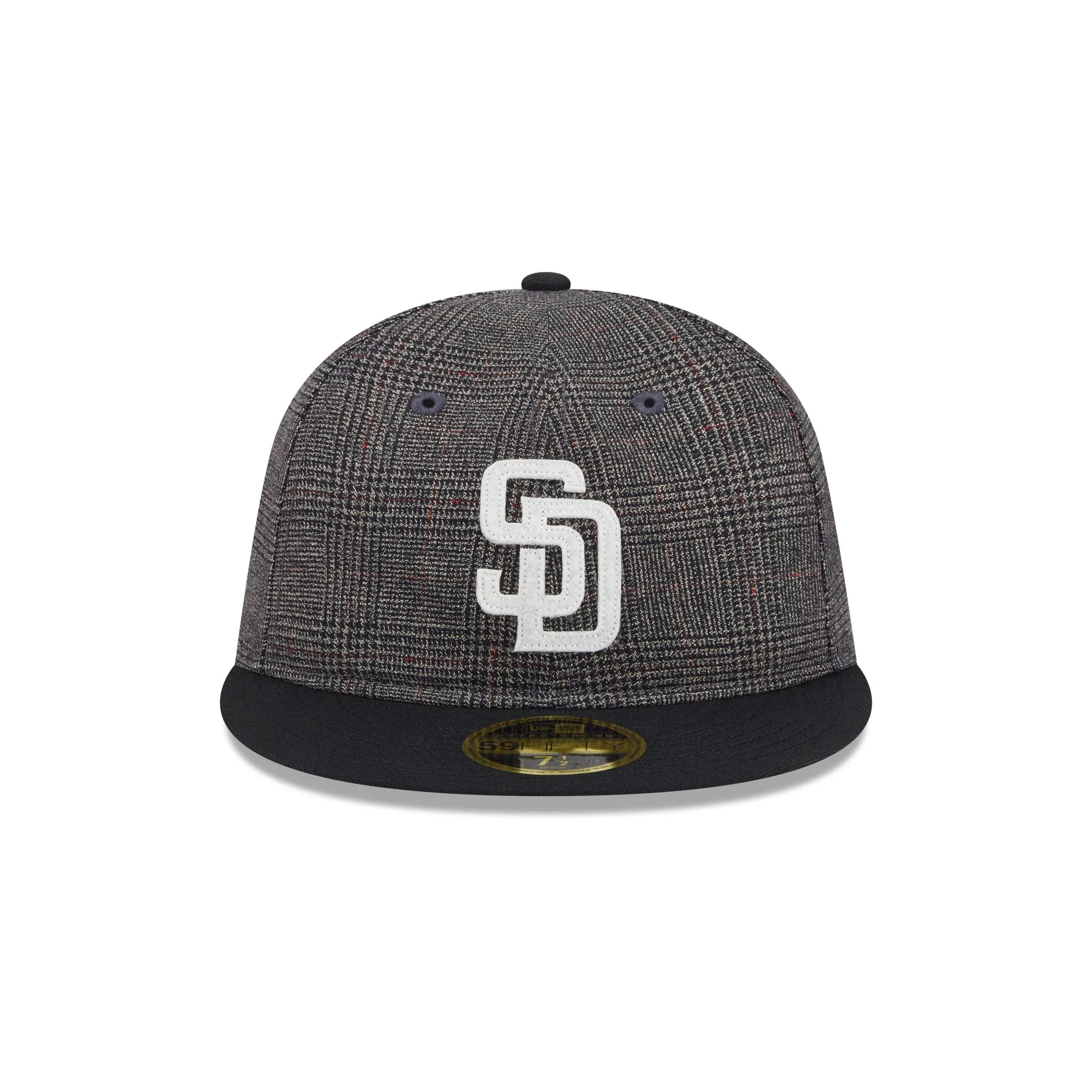 San Diego Padres Plaid Retro Crown 59FIFTY Fitted Hat