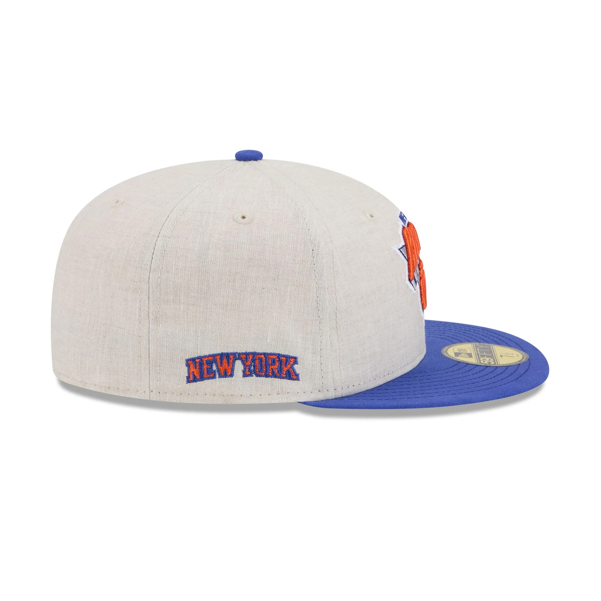 New York Knicks Linen 59FIFTY Fitted Hat
