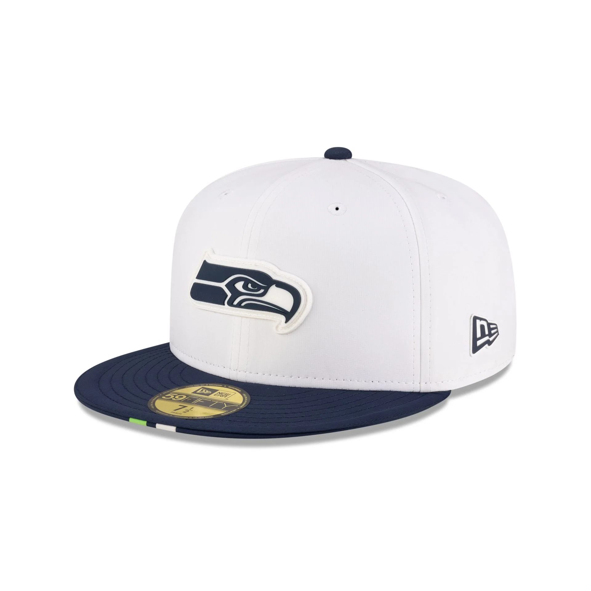 Seattle Seahawks 2025 Training 59FIFTY Fitted Hat