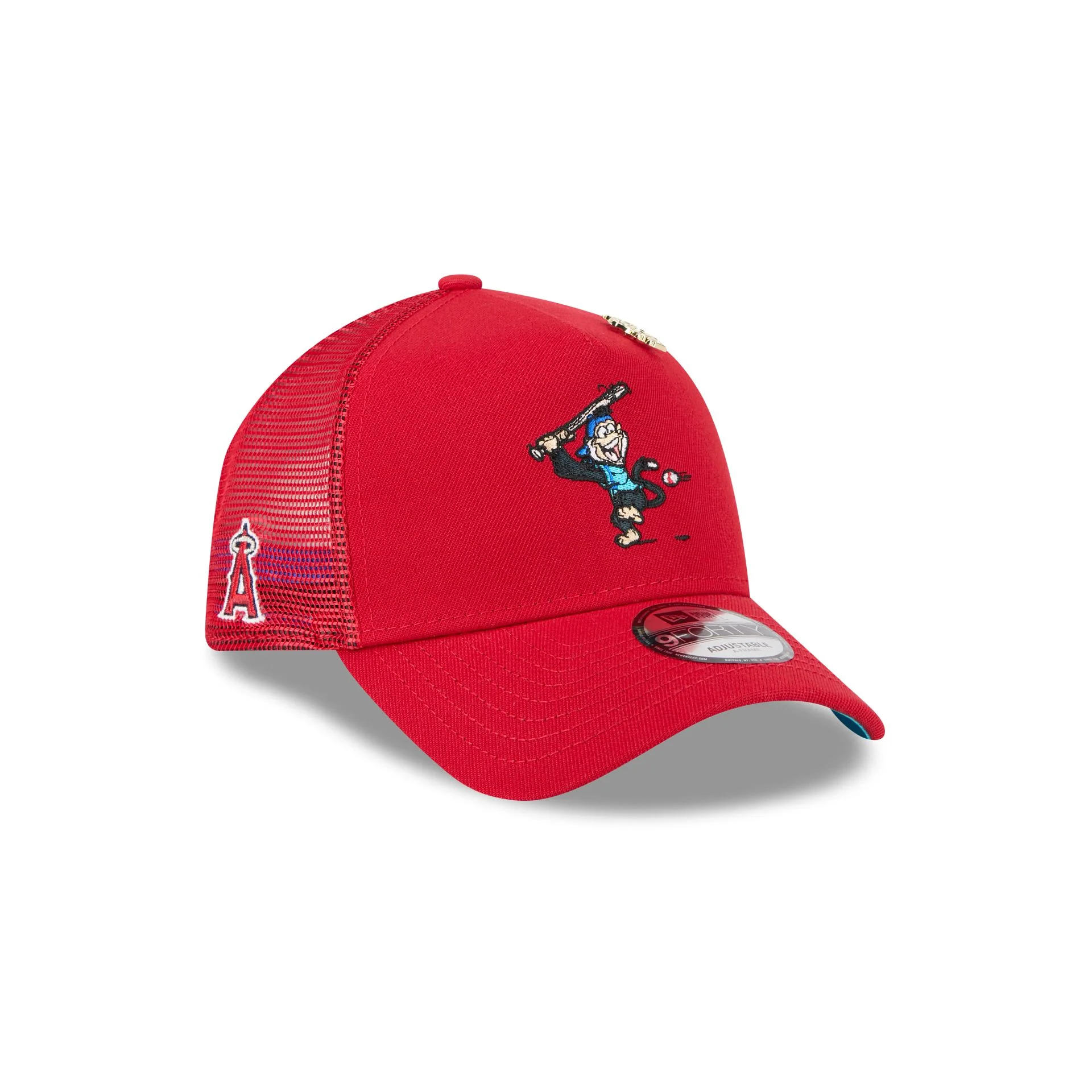 Big League Chew x Los Angeles Angels 9FORTY A-Frame Trucker Hat