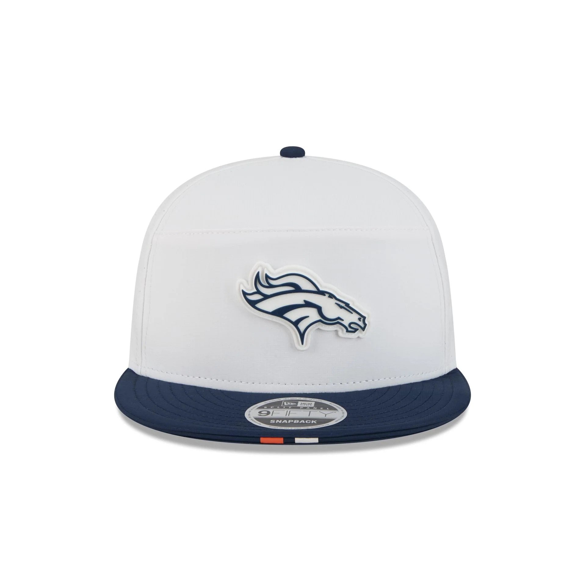 Denver Broncos 2025 Training Split Panel 9FIFTY Snapback Hat