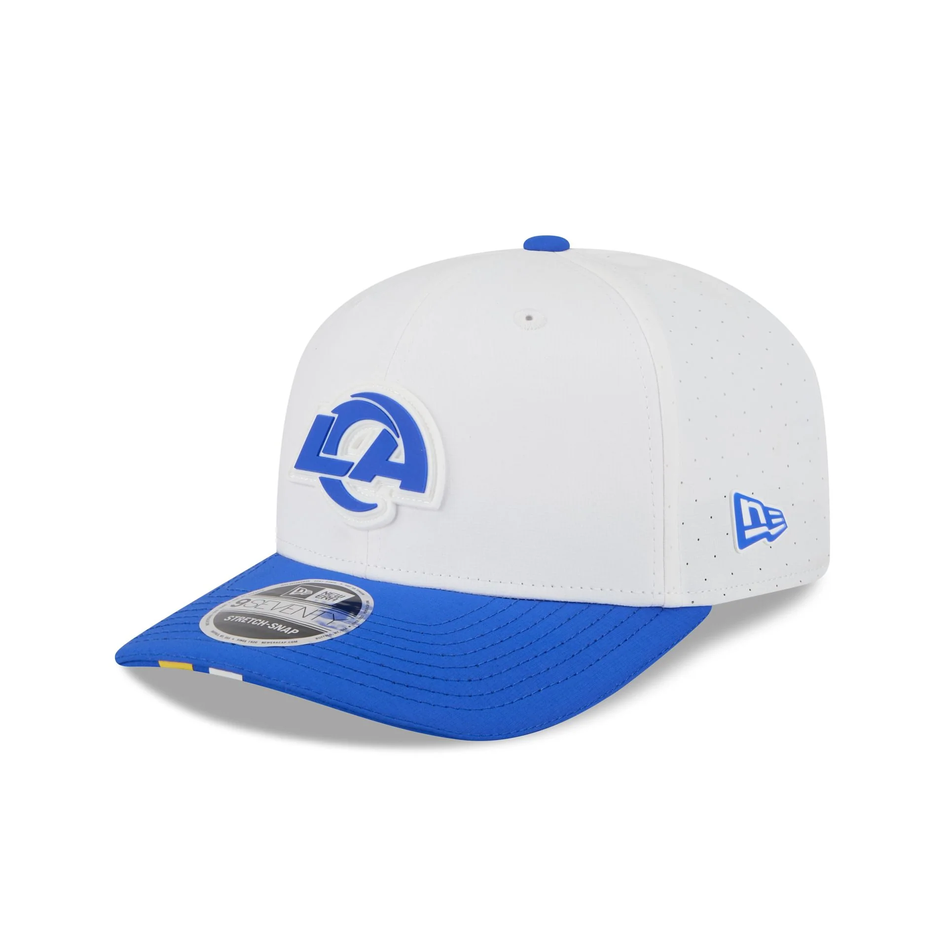 Los Angeles Rams 2025 Training 9SEVENTY Stretch-Snap Hat