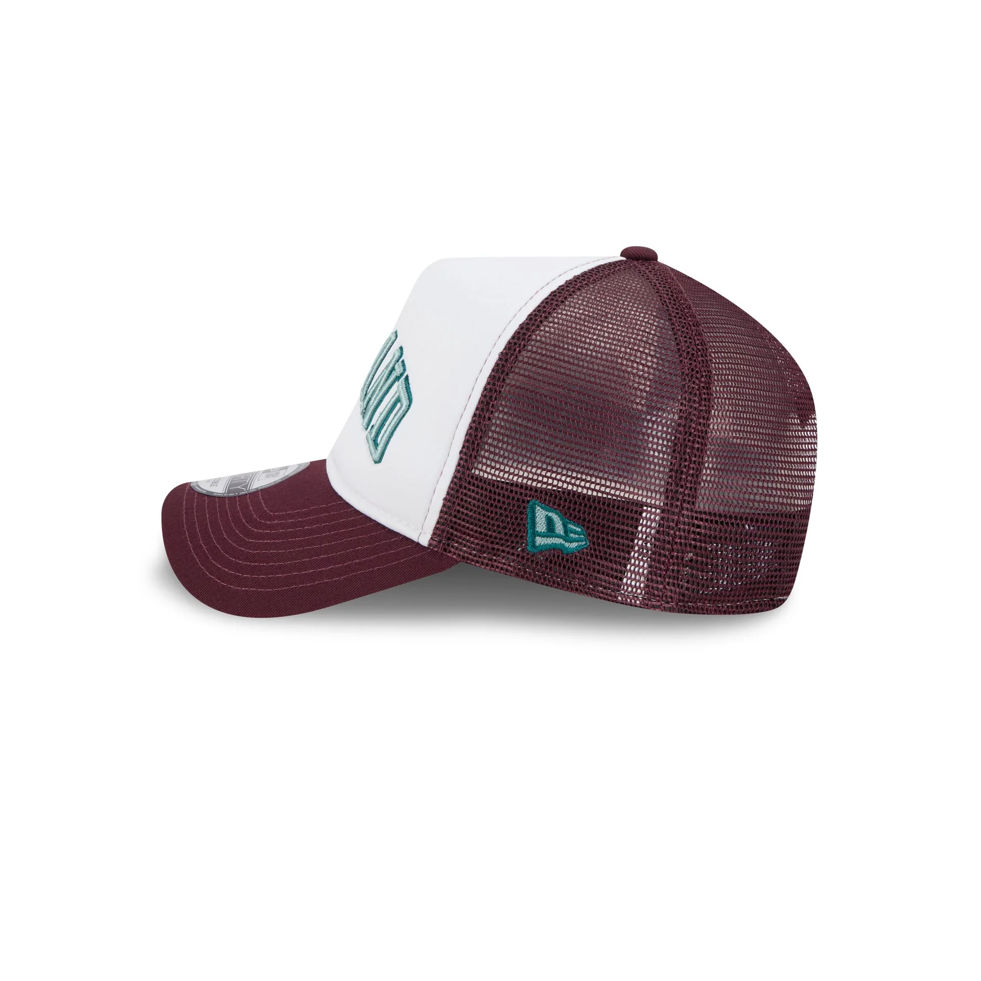 Athletics Optic White 9FORTY A-Frame Snapback Hat