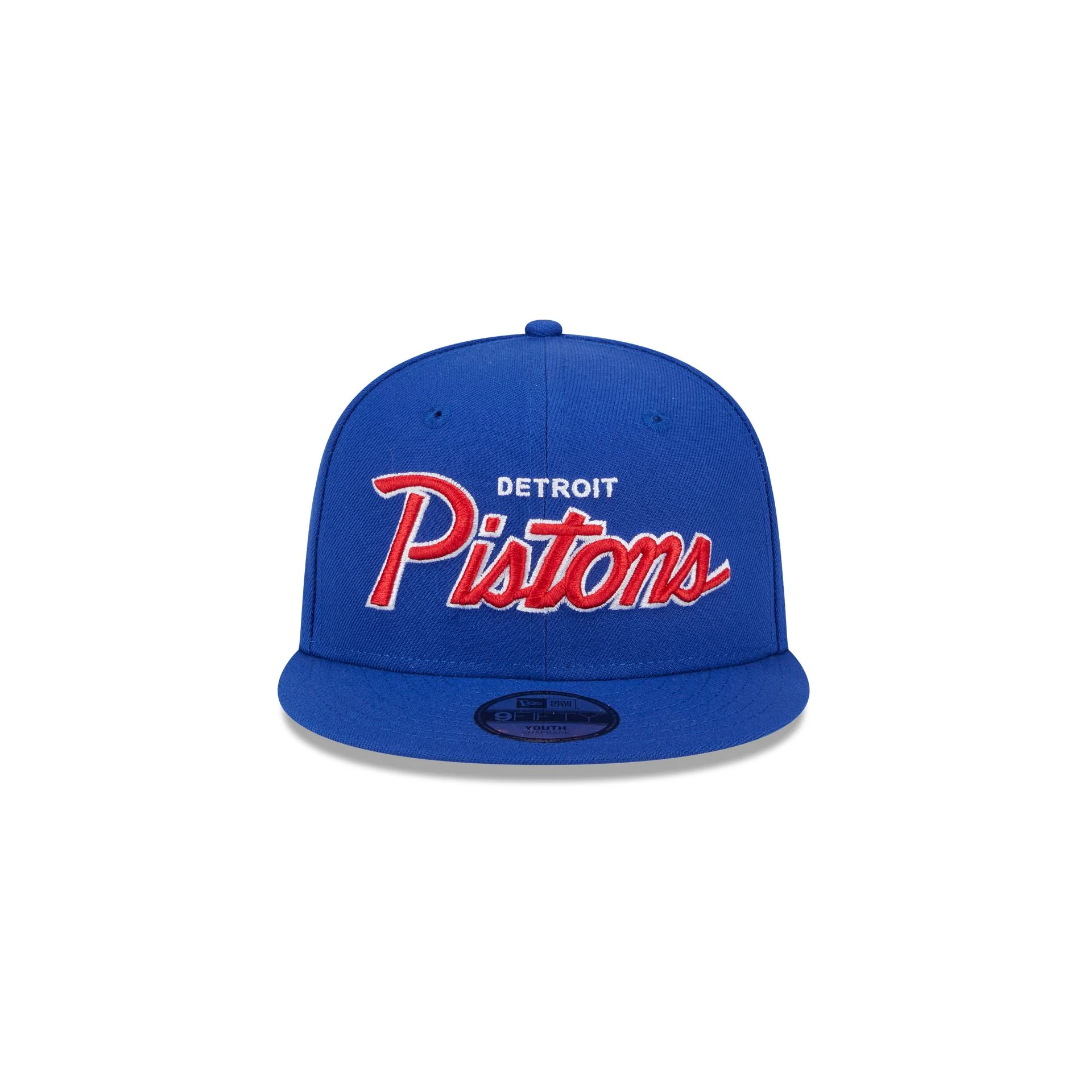Detroit Pistons Script Kids 9FIFTY Snapback Hat