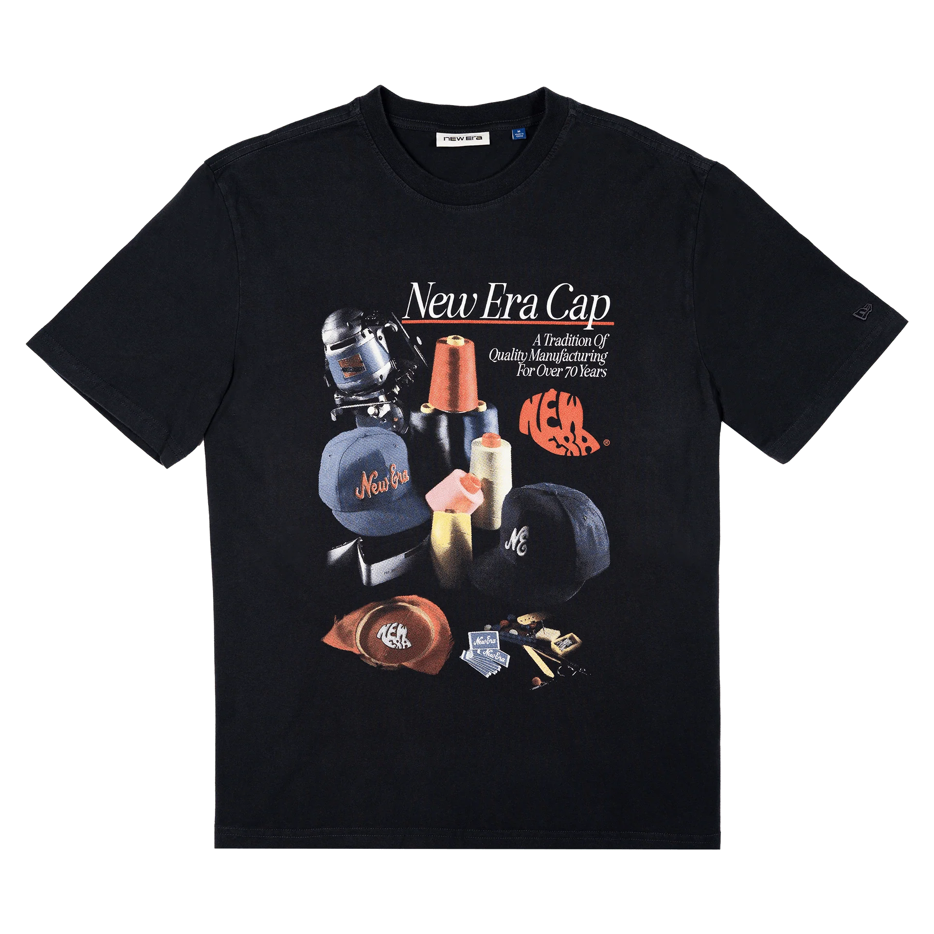 New Era Branded Workshop '94 Black T-Shirt