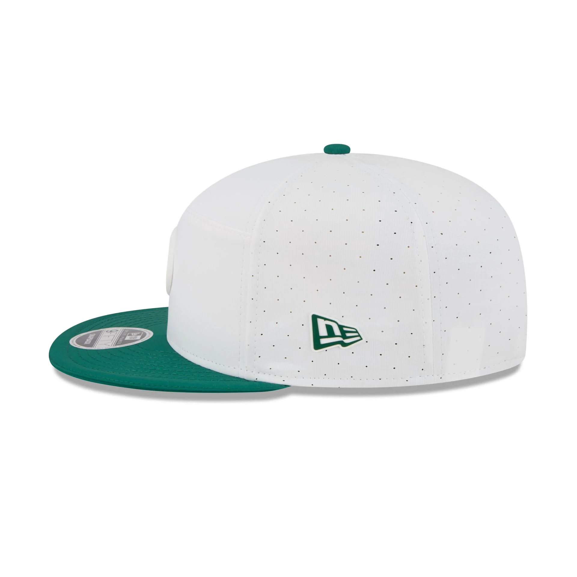 New York Jets 2025 Training Split Panel 9FIFTY Snapback Hat