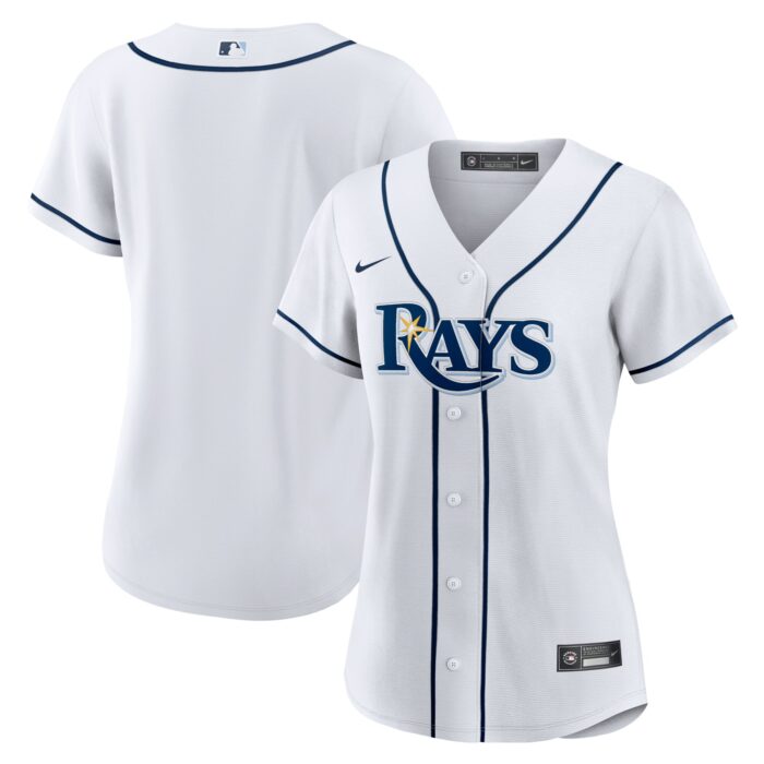 Women’s Tampa Bay Rays Nike White Home Replica Team Jersey