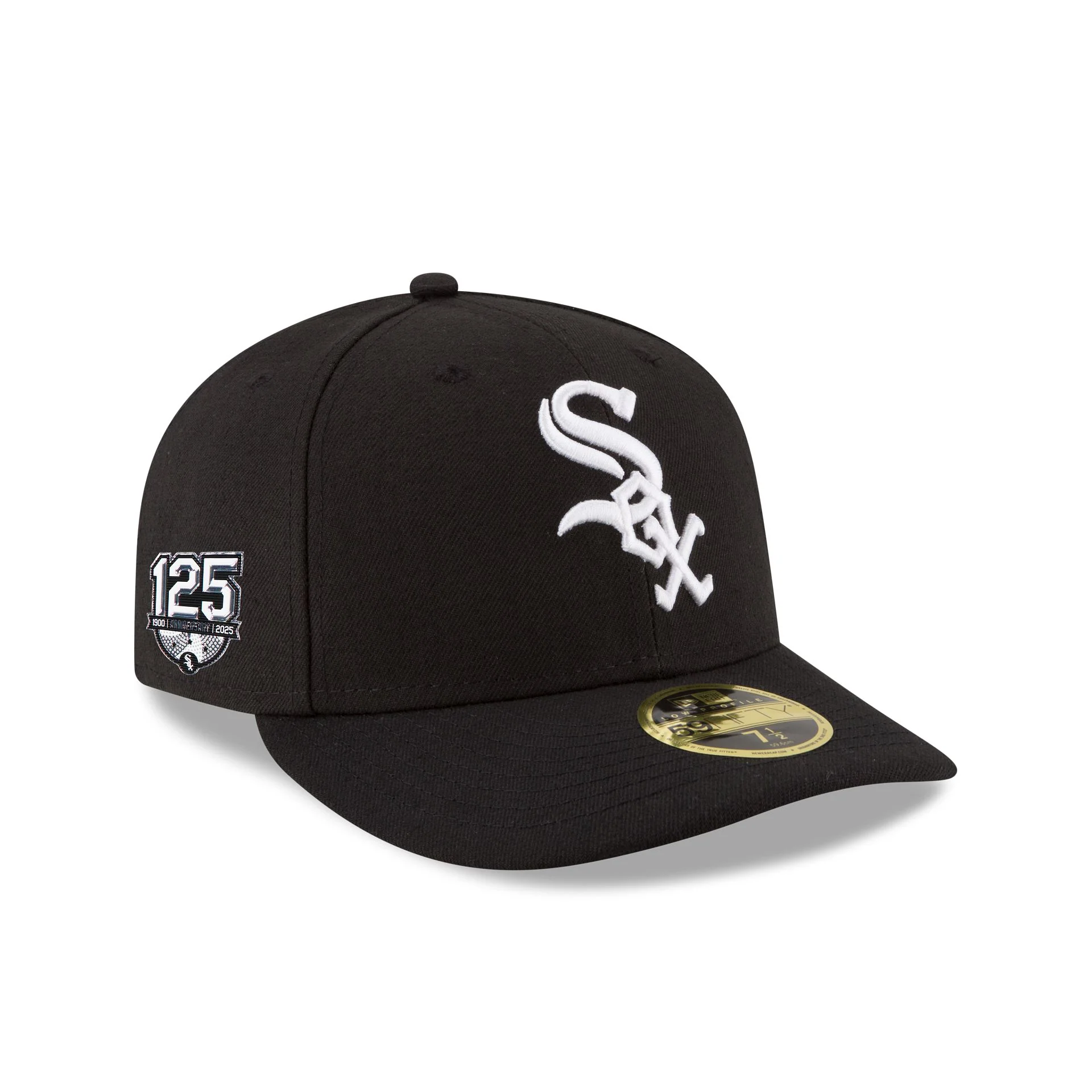 Chicago White Sox 125th Anniversary Low Profile 59FIFTY Fitted Hat
