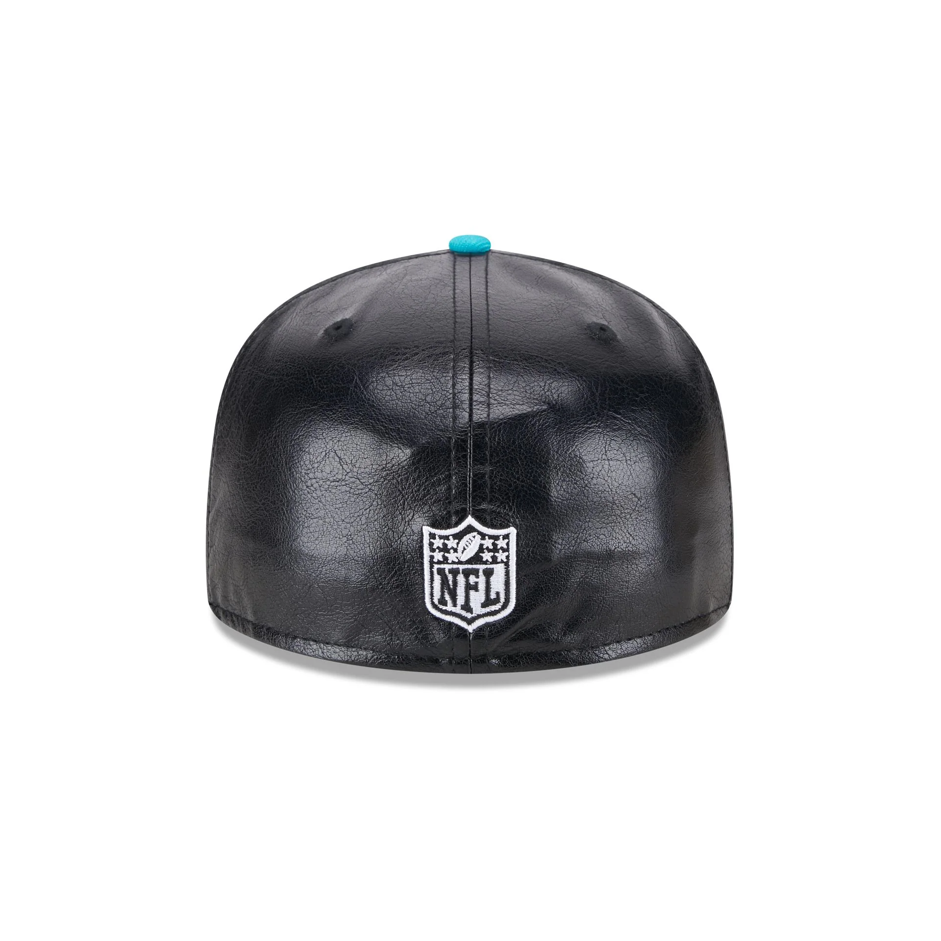 Miami Dolphins Faux Leather Crown 59FIFTY Fitted Hat