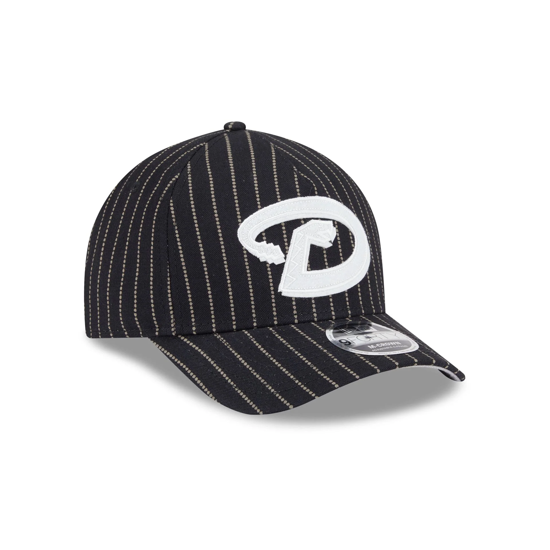 Arizona Diamondbacks Dotted Pinstripe 9FORTY M-Crown A-Frame Adjustable Hat