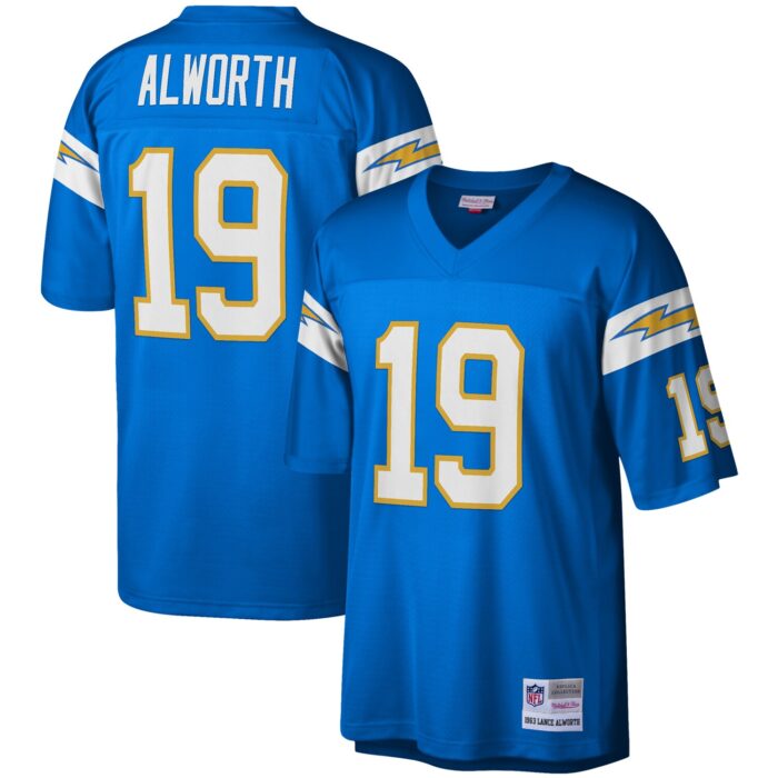 Men’s Los Angeles Chargers Lance Alworth Mitchell & Ness Powder Blue Legacy Replica Jersey