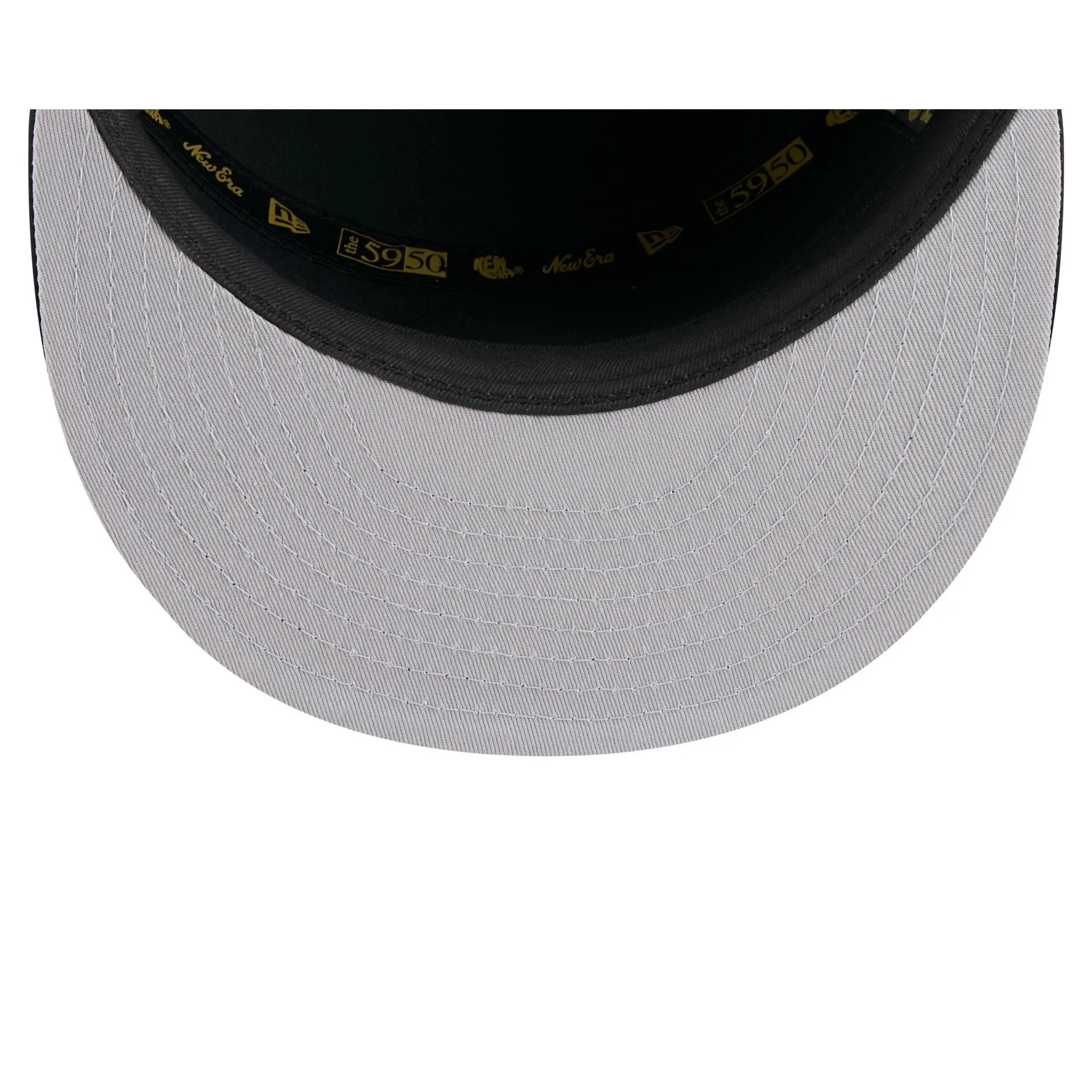 San Francisco 49ers Black Poly Rope Split Panel 59FIFTY Fitted Hat