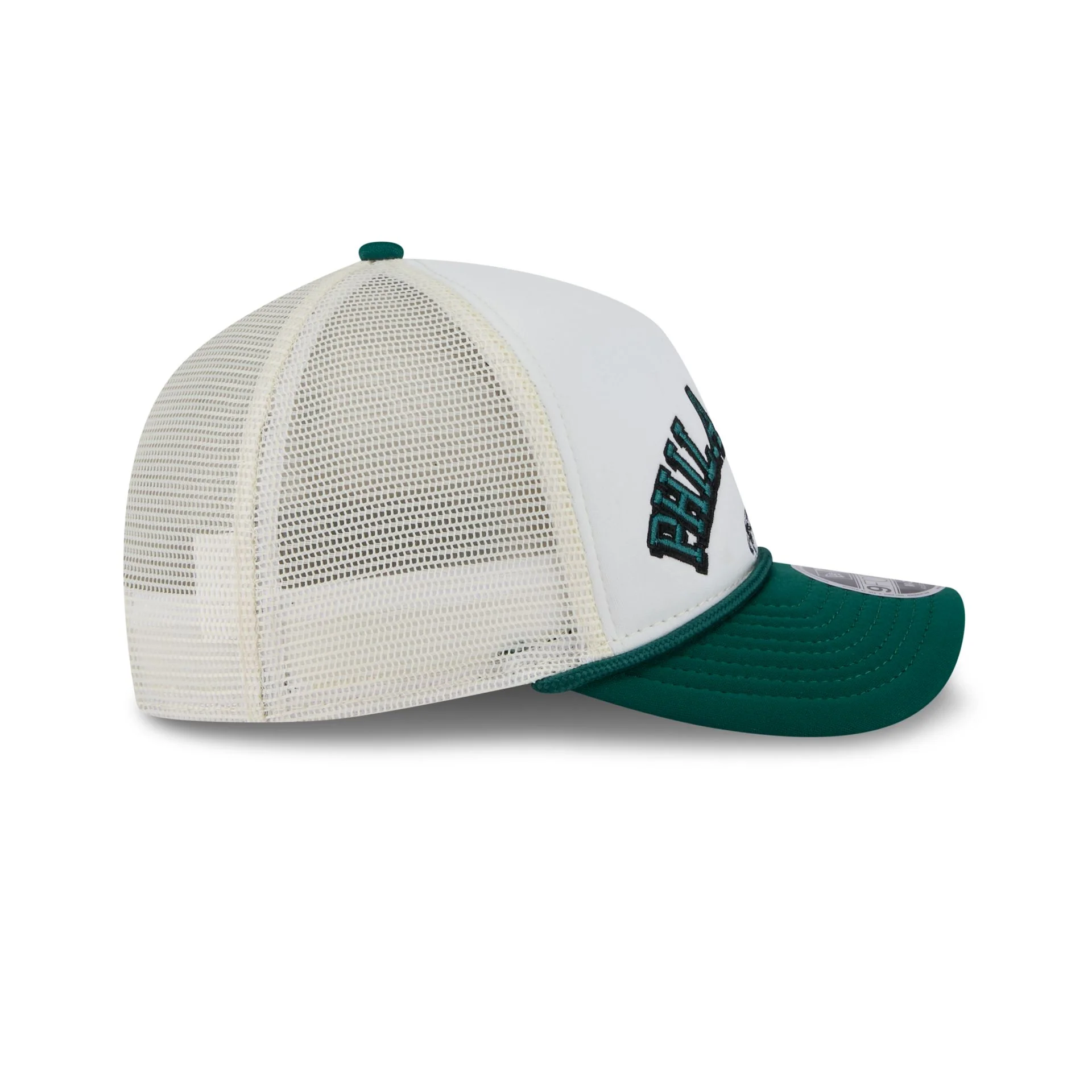 Philadelphia Eagles Chrome Arch 9FORTY M-Crown A-Frame Trucker Hat