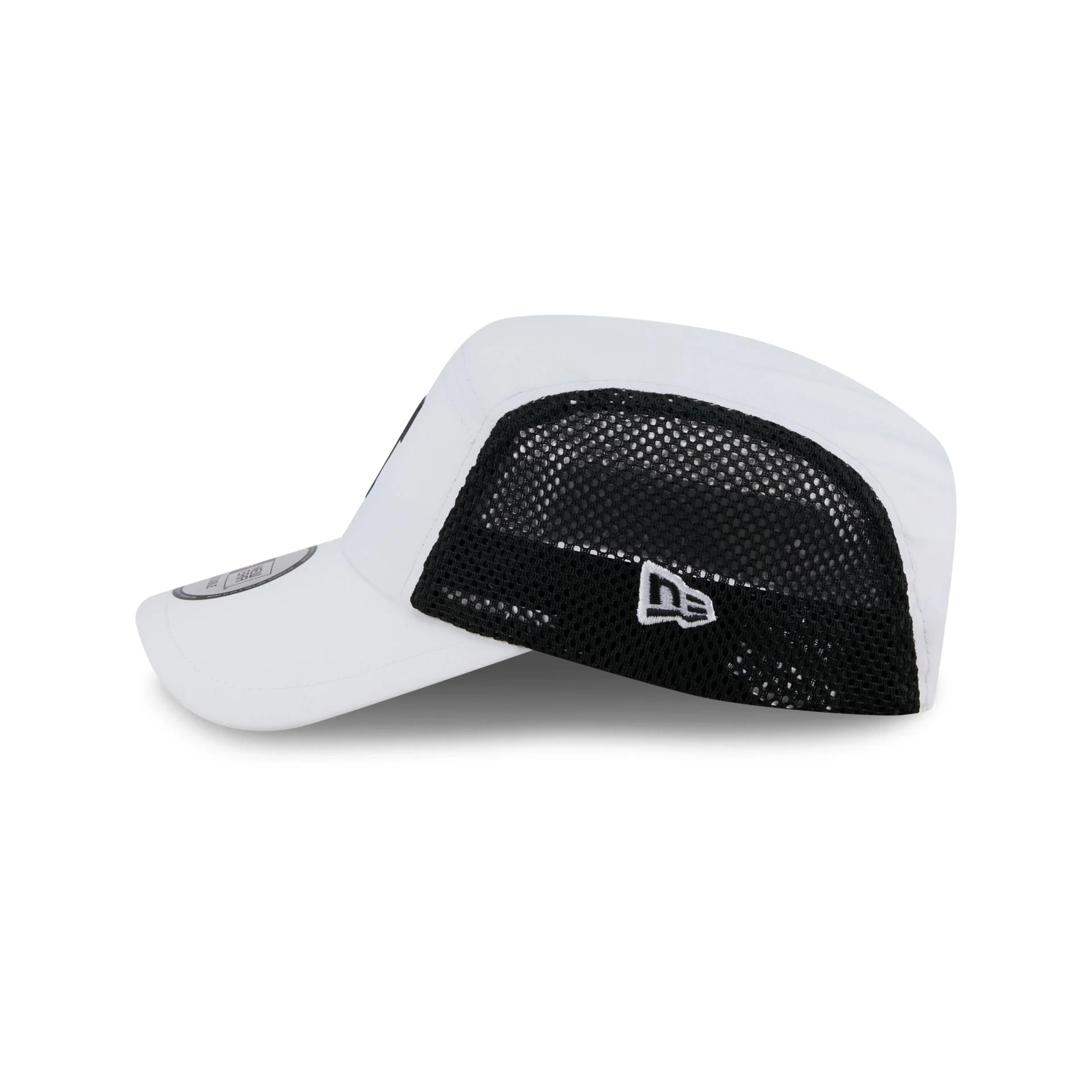Texas Rangers White Poly Runner Adjustable Hat