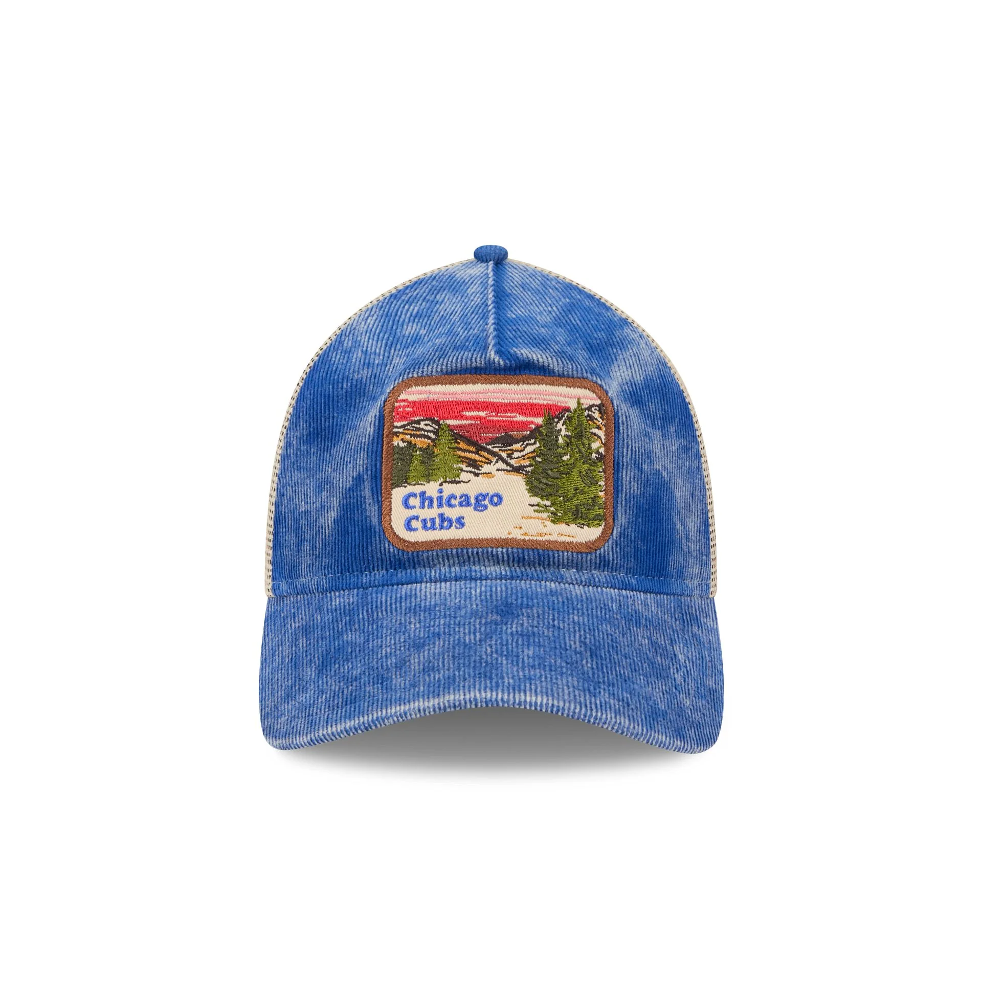 Chicago Cubs Vintage Landscape 9TWENTY A-Frame Trucker Hat