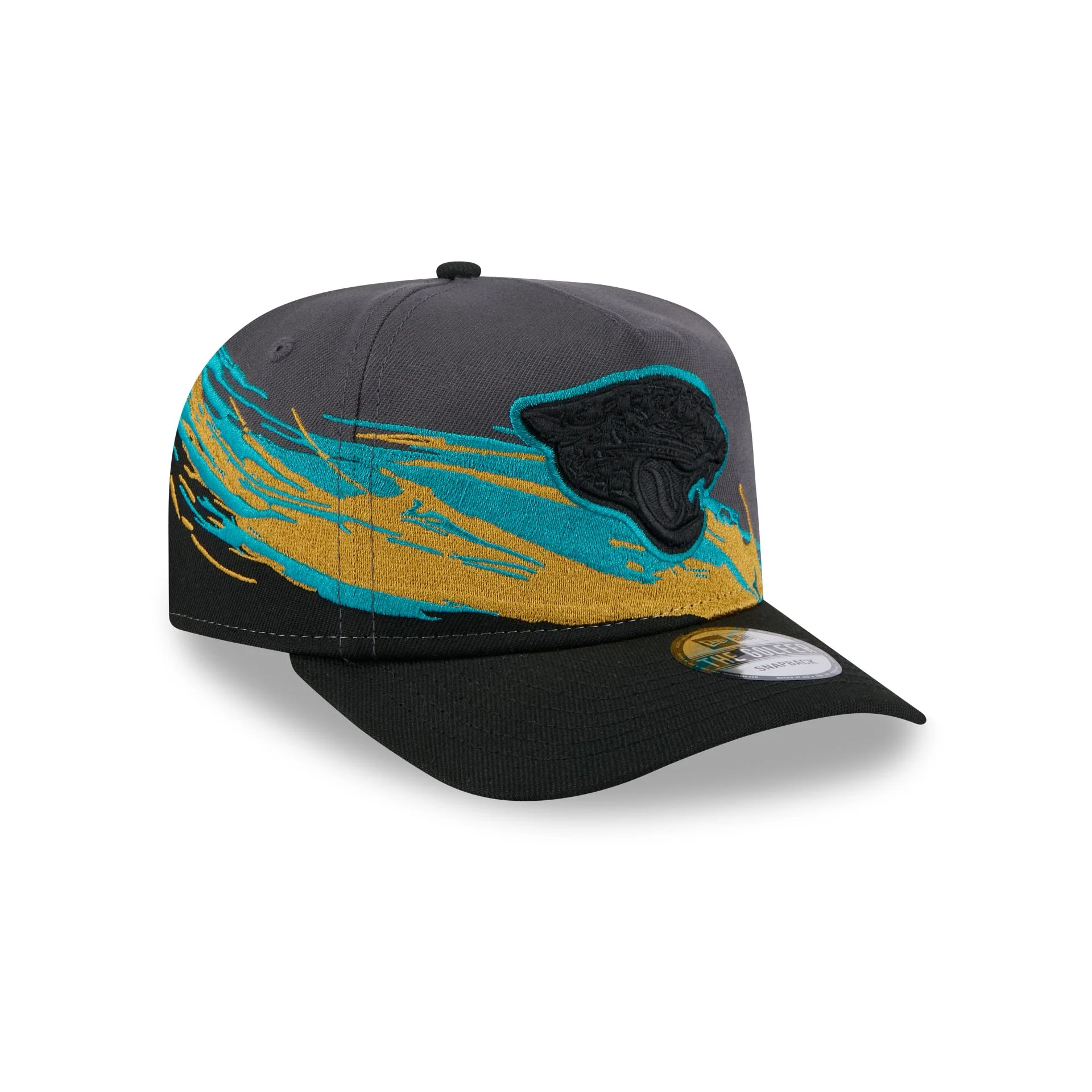 Jacksonville Jaguars Graphite Brushstroke Golfer Hat